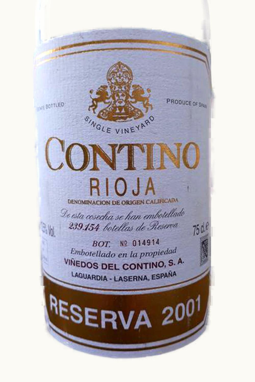 C.V.N.E. C.V.N.E. Vinedo Contino Reserva, 2001