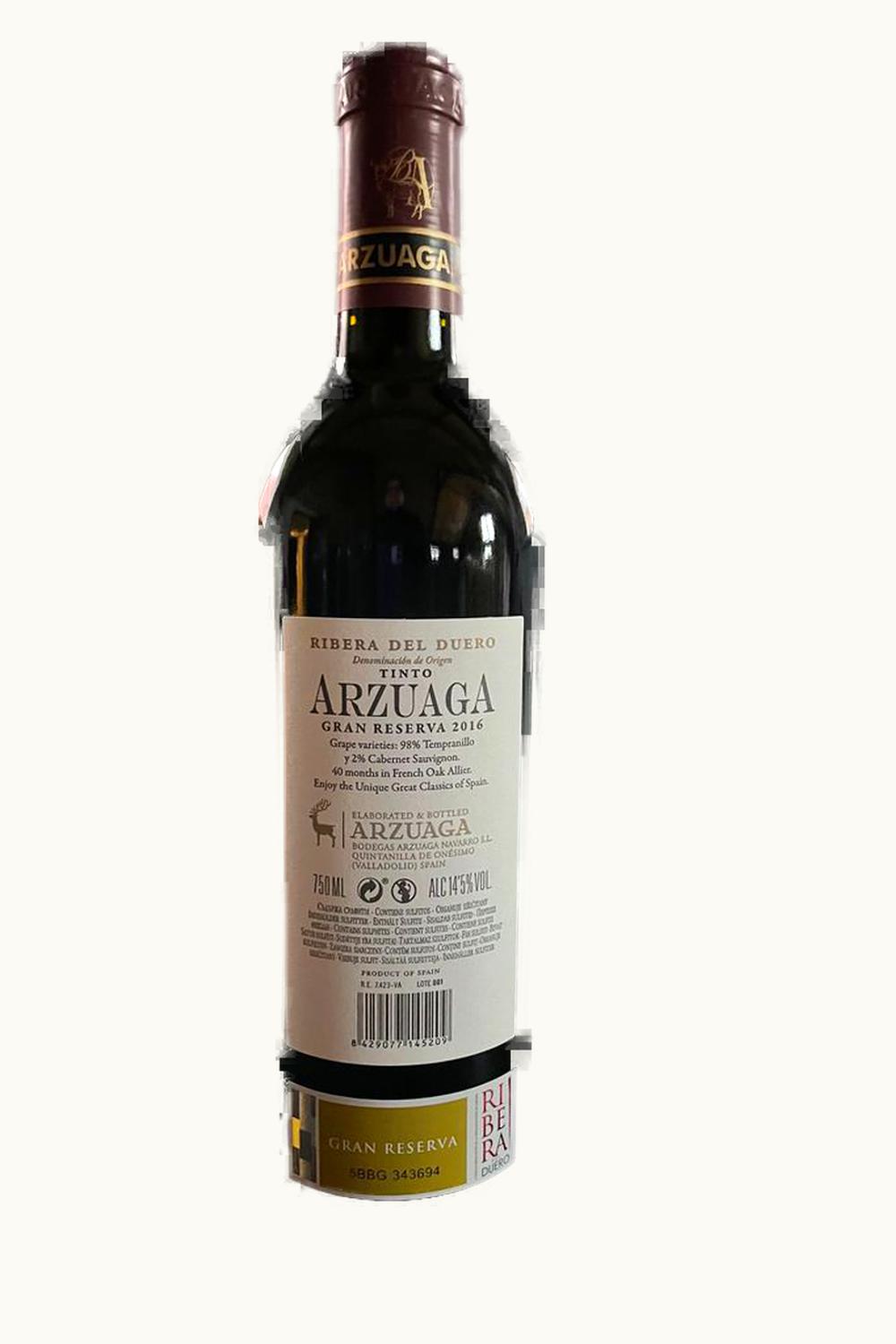 Arzuaga Navarro Grand Rsrv Ribera Duero, 2001