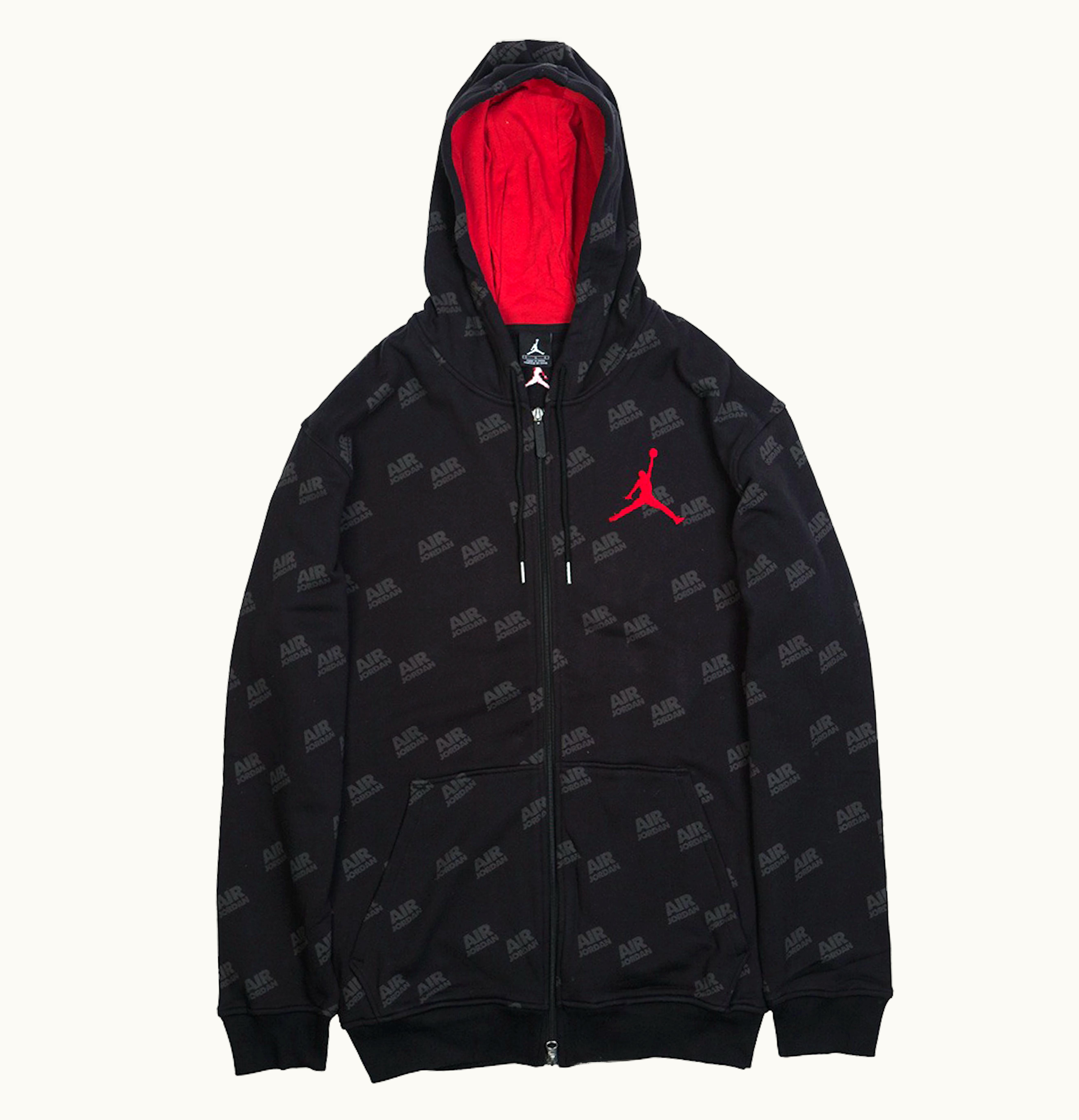 Jordan Jordan Zip Up Hoodie Jacket Black