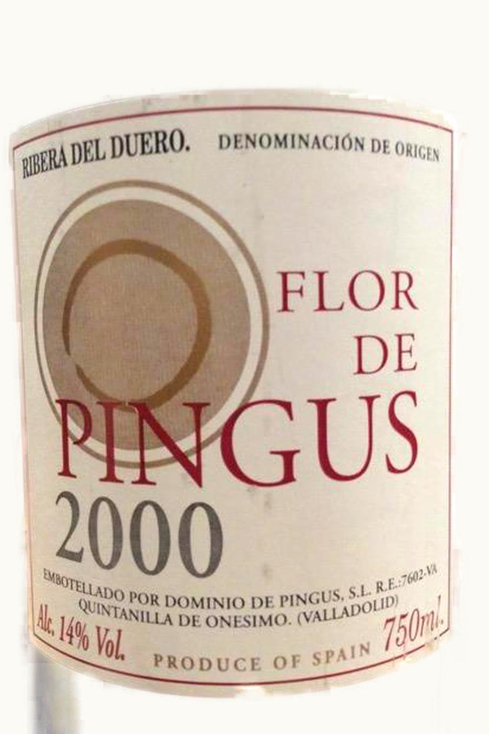 Domaine de Pingus Domaine de Pingus Flor Ribera Duero, 2000