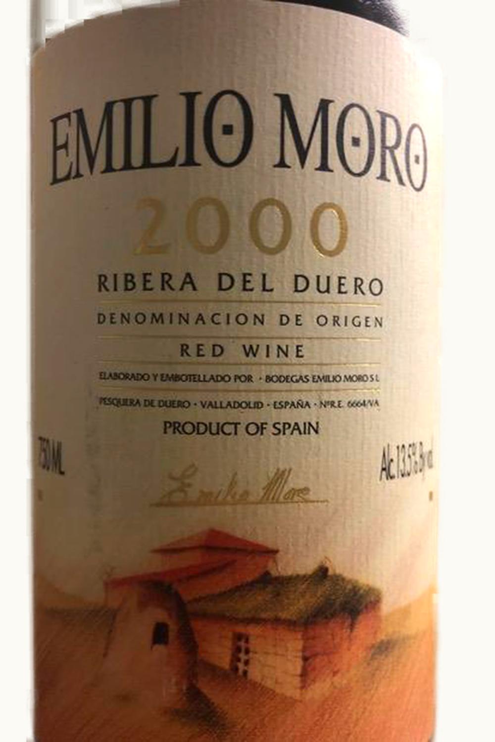 Emilio Moro Ribera Duero, 2000