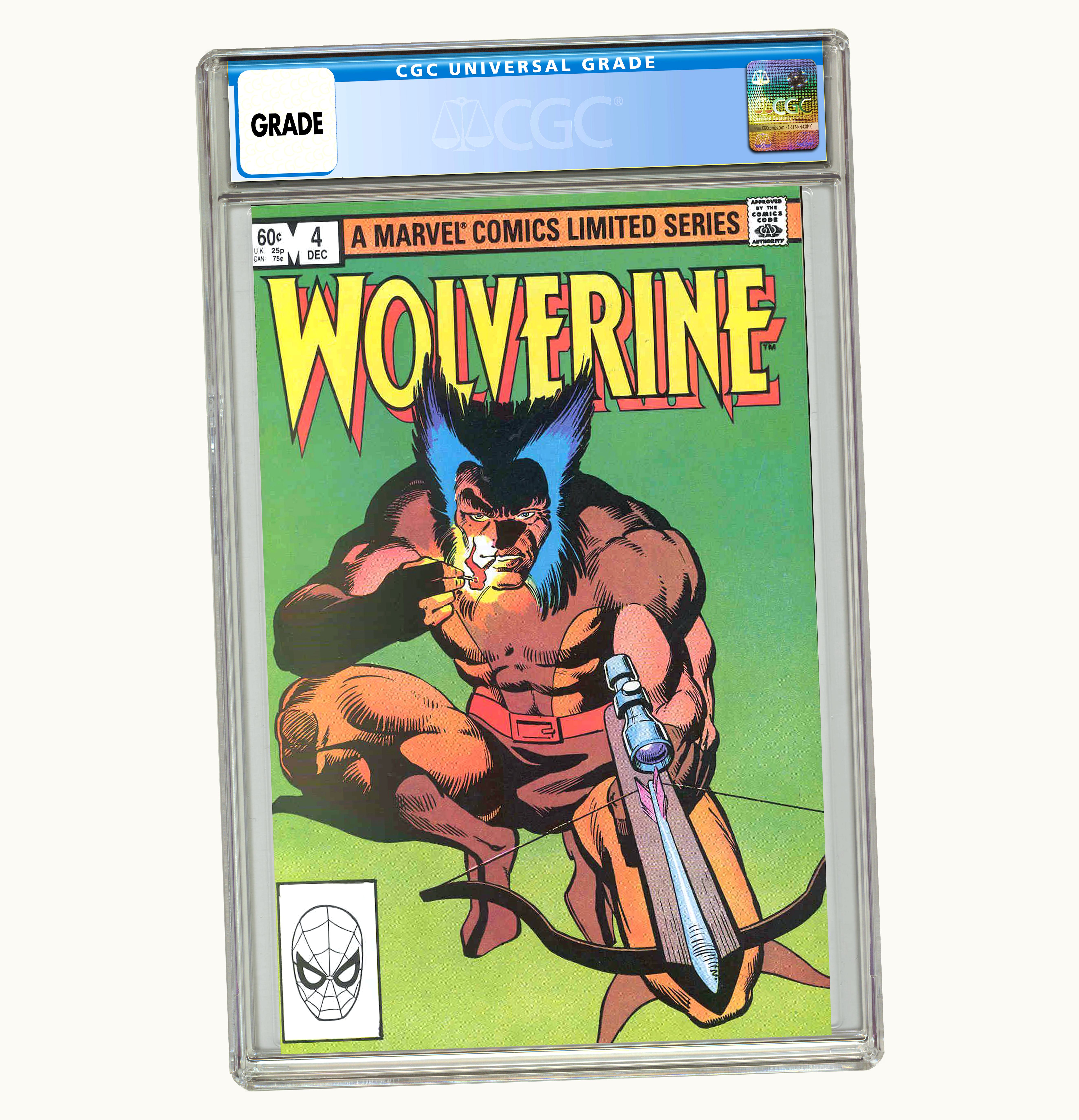 Marvel Marvel Wolverine 4 Limited Series Comic Book CGC Graded