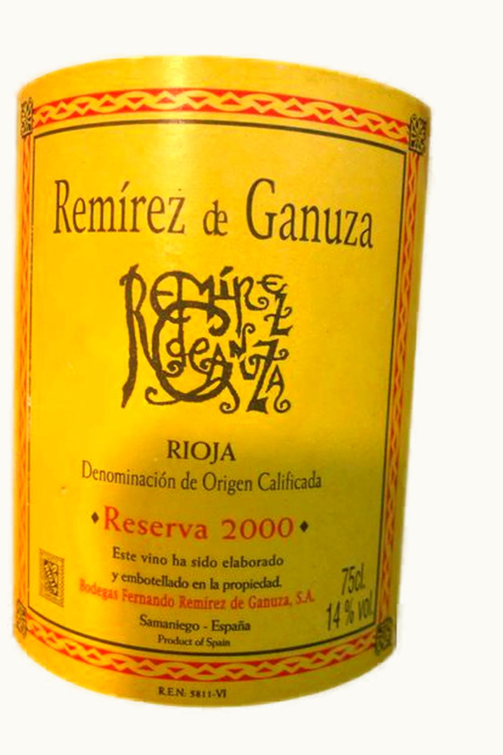 Remírez de Ganuza Remirez de Ganuza Finca Reserva, 2000