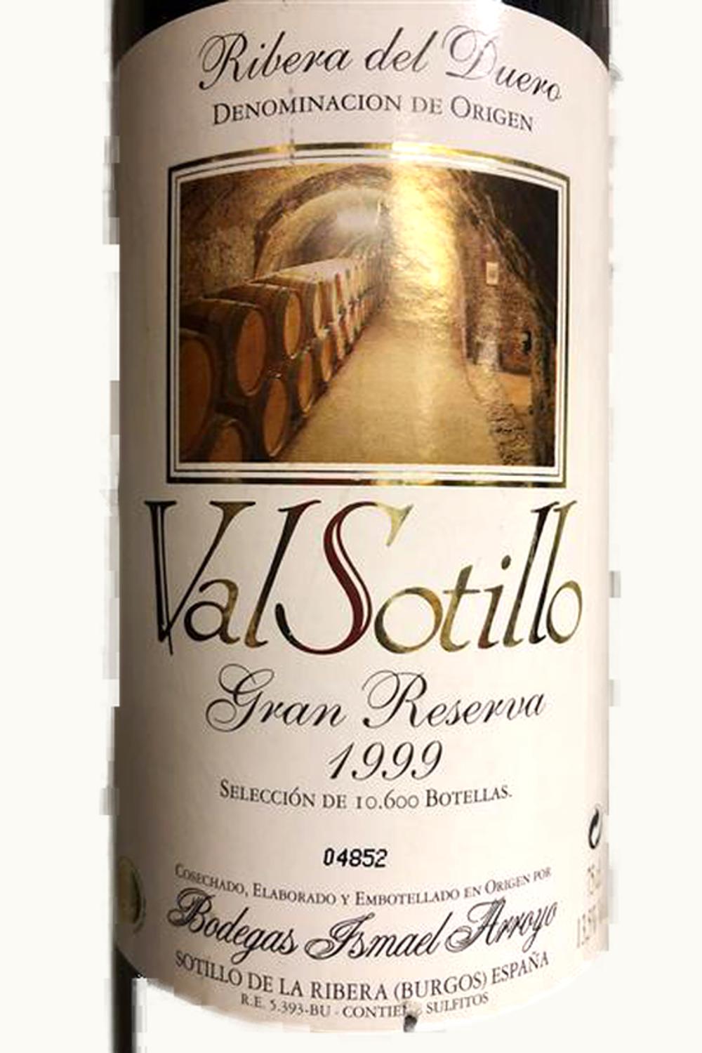 Ismael Arroyo Val Sotillo Crianza, 1999