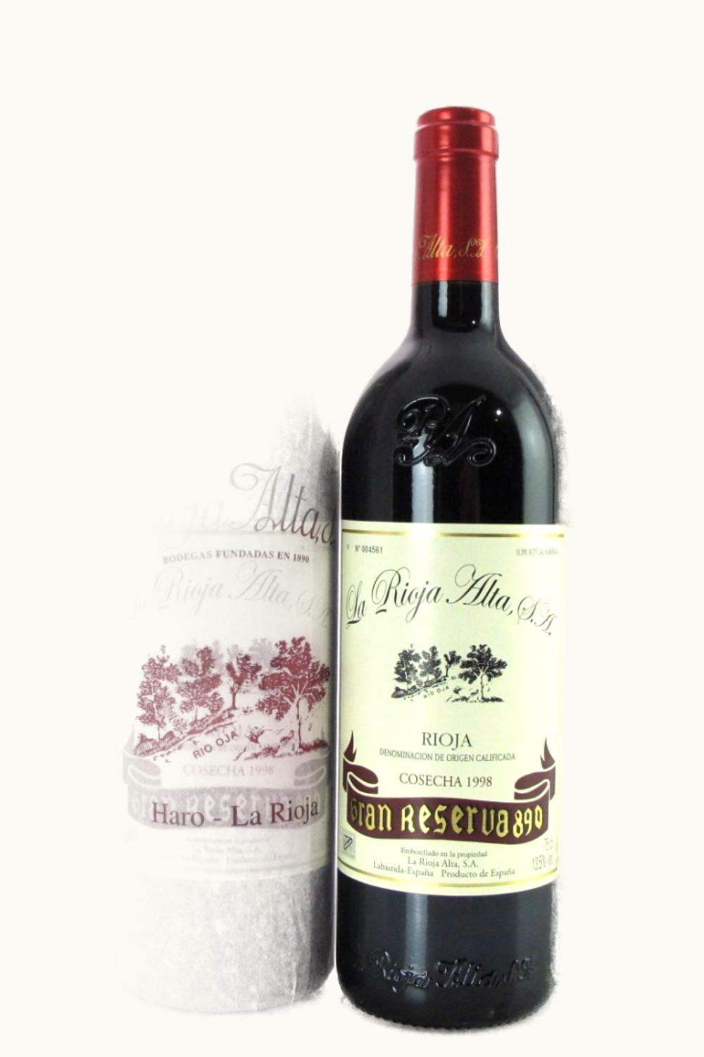 La S.A. La S.A. Grand Reserva 890 D.O.Ca. Rioja Alta, 1998