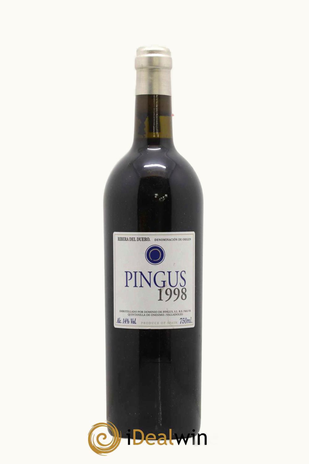 Domaine de Pingus Domaine de Pingus Ribera del Duero, 1998