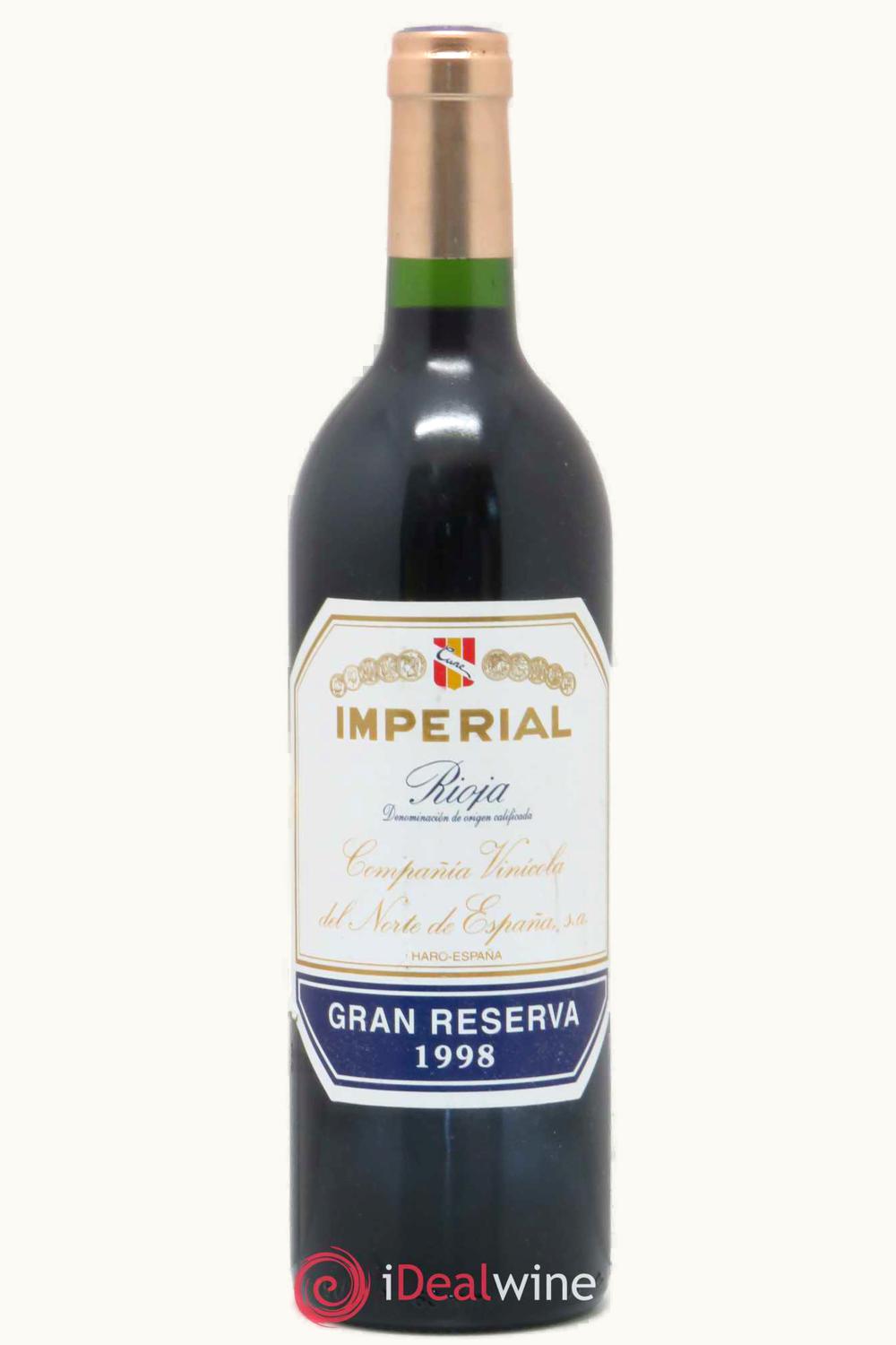 C.V.N.E. C.V.N.E. Imperial Gran Reserva D.O.Ca. Rioja Alta, 1998
