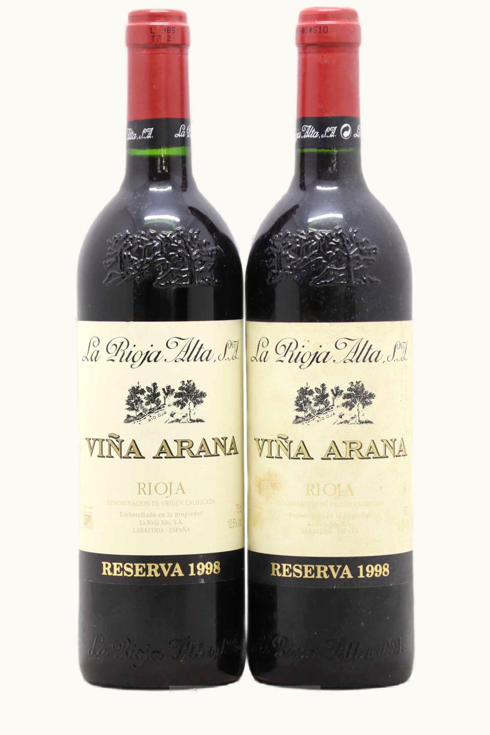La S.A. La S.A. Viña Arana Gran Reserva D.O.Ca. Rioja Alta, 1998