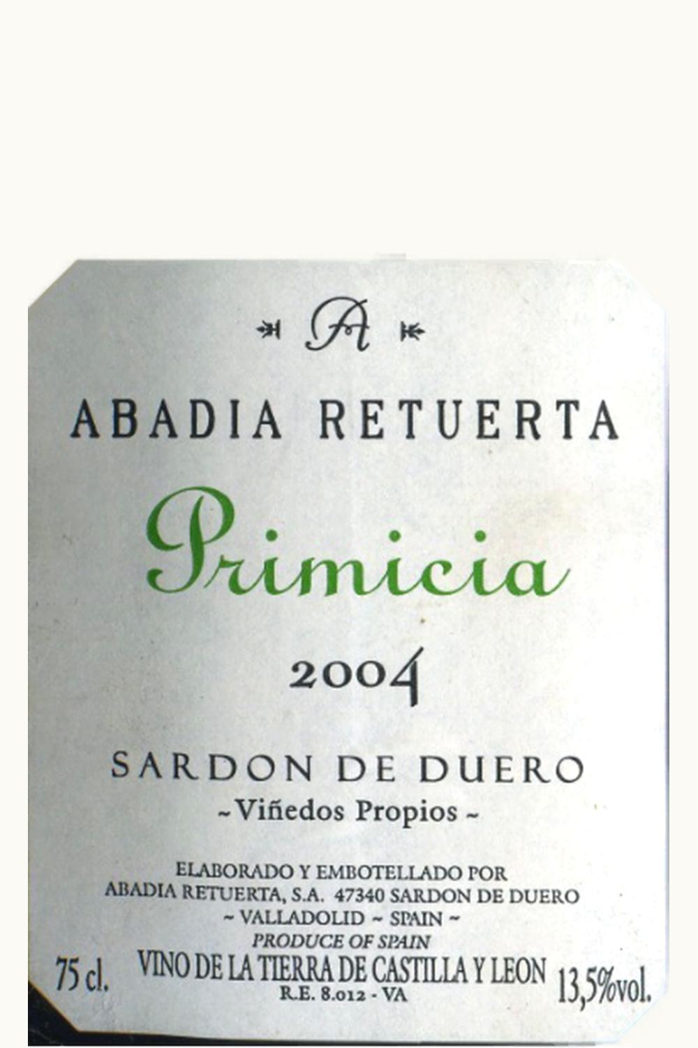 Abadia Retuerta Selección Especial De La Tierra Sardon Duero, 1998