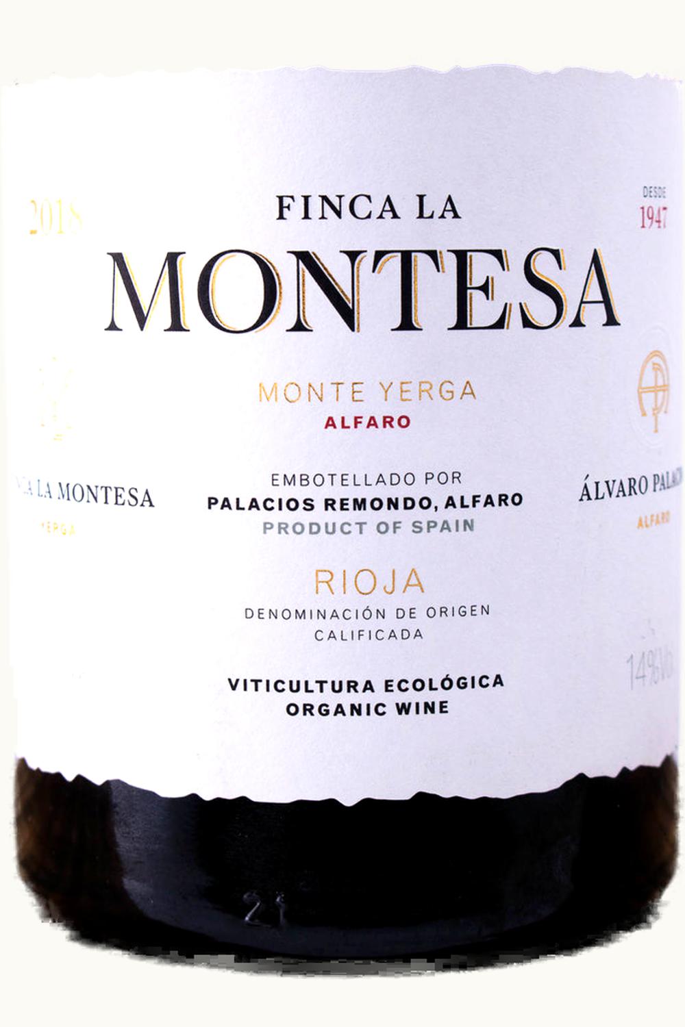 Palacios Remondo Finca La Montesa D.O.Ca. Rioja Baja Oriental, 1998