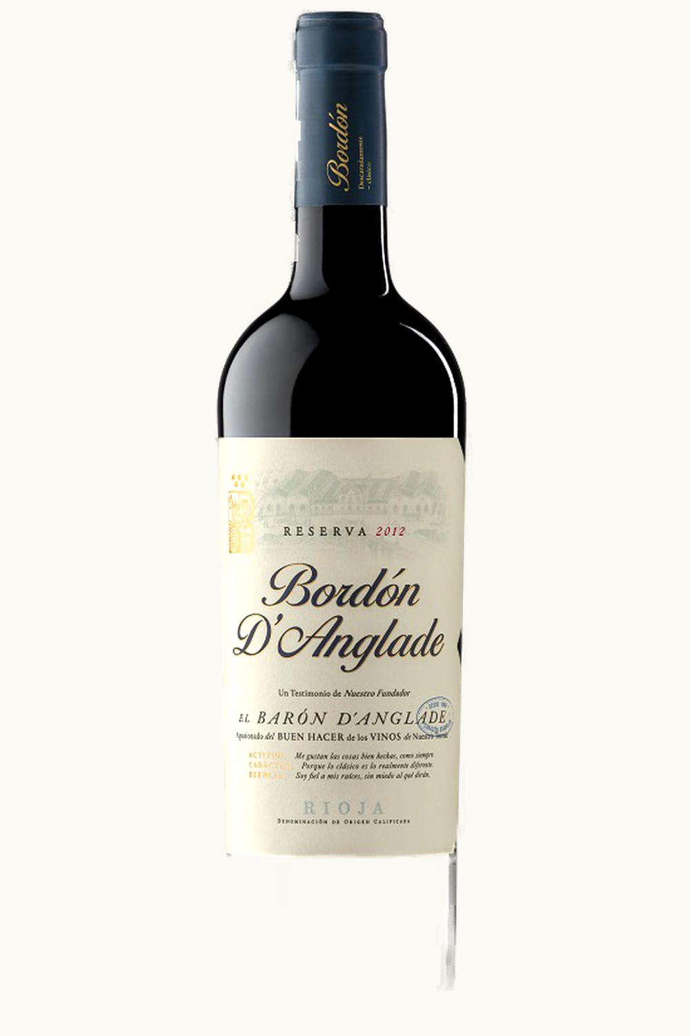Franco Bordón Franco Bordón D'Anglade Reserva D.O.Ca. Rioja, 1998