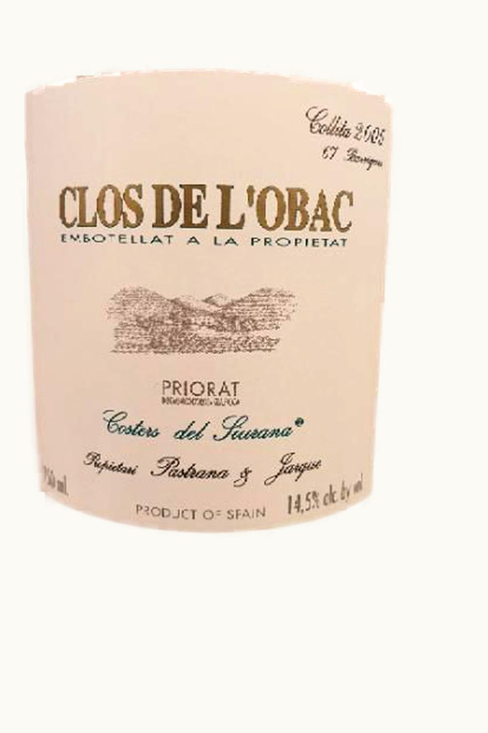 Costers del Siurana Clos de l'Obac D.O.Ca. Priorat, 1997