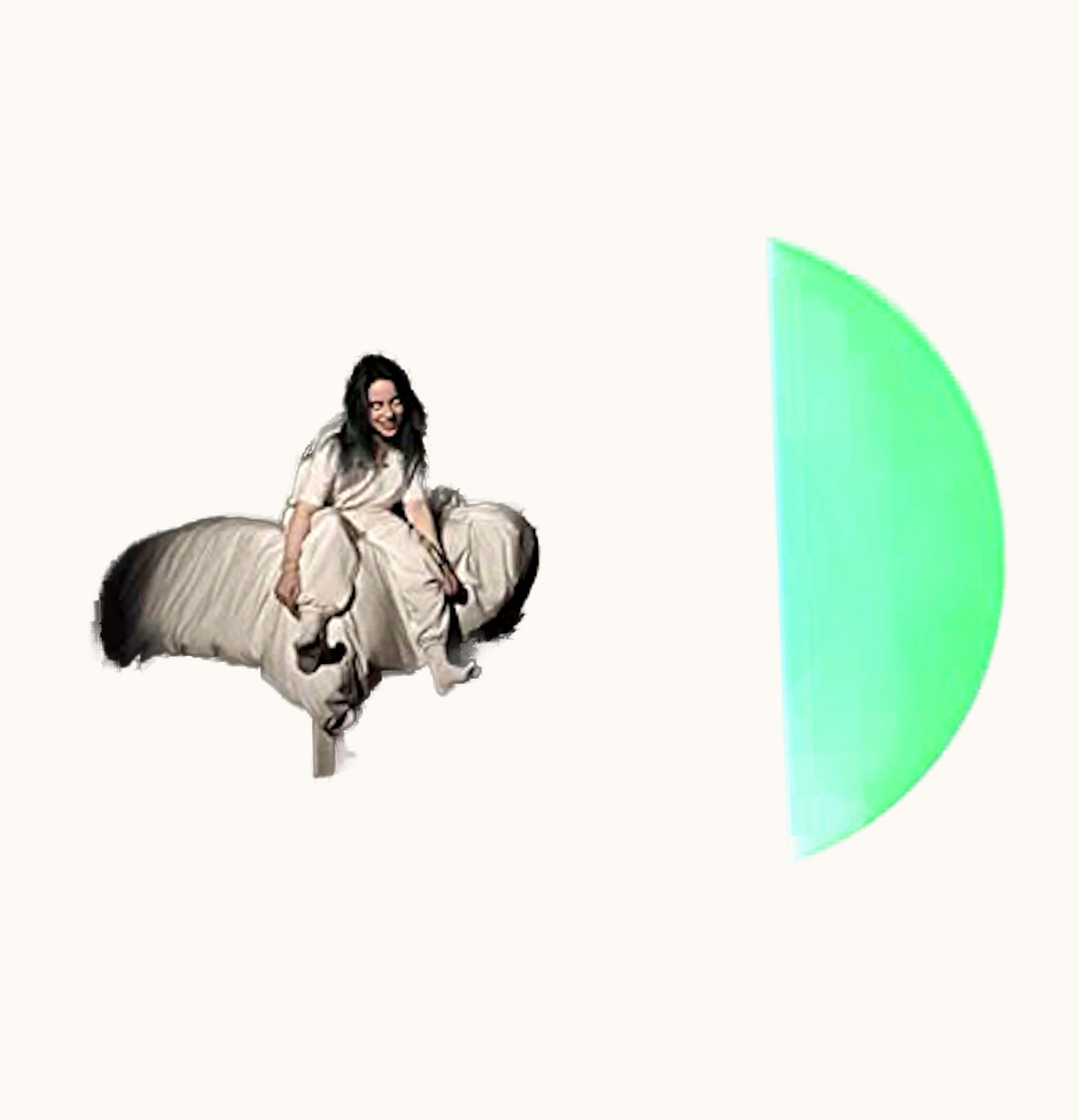 Billie Eilish Billie Eilish When We All Fall Asleep Where Do We Go Limited Glow In The Dark LP Vinyl