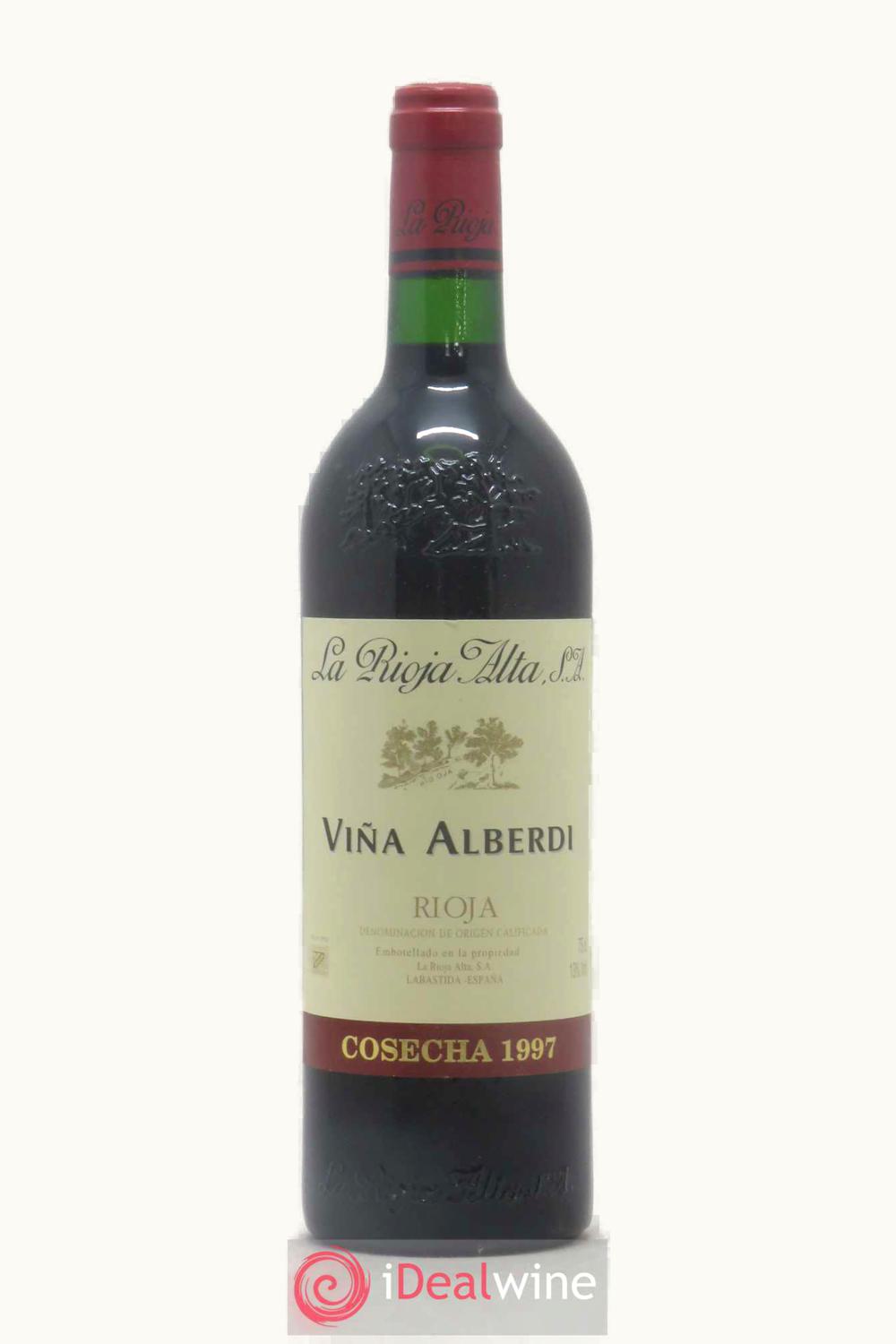 La Rioja Alta La Rioja Alta Viña Alberdi Crianza D.O.Ca. Rioja Alta, 1997