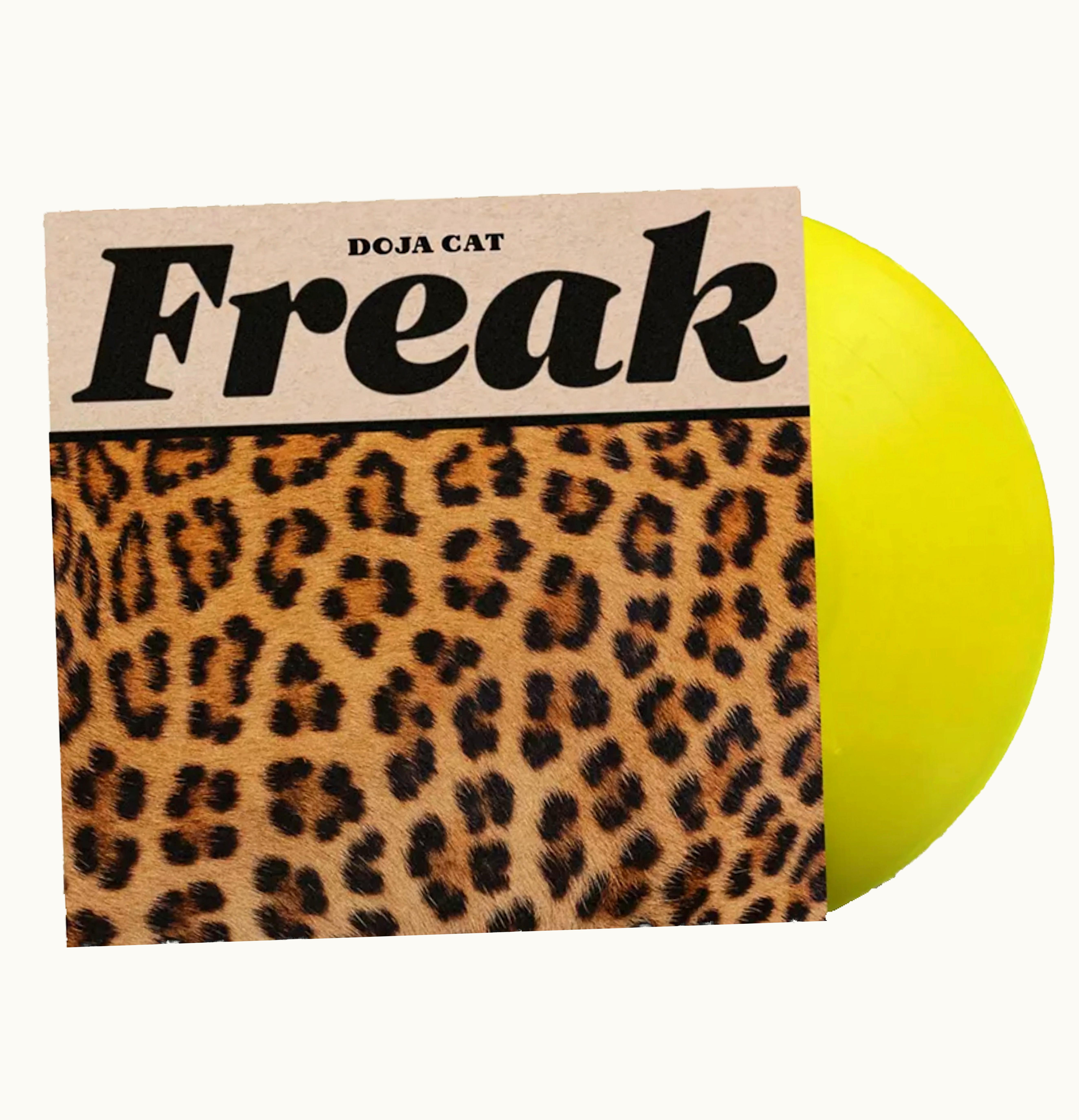 Doja Cat Doja Cat Freak Limited Translucent Yellow LP Vinyl Yellow