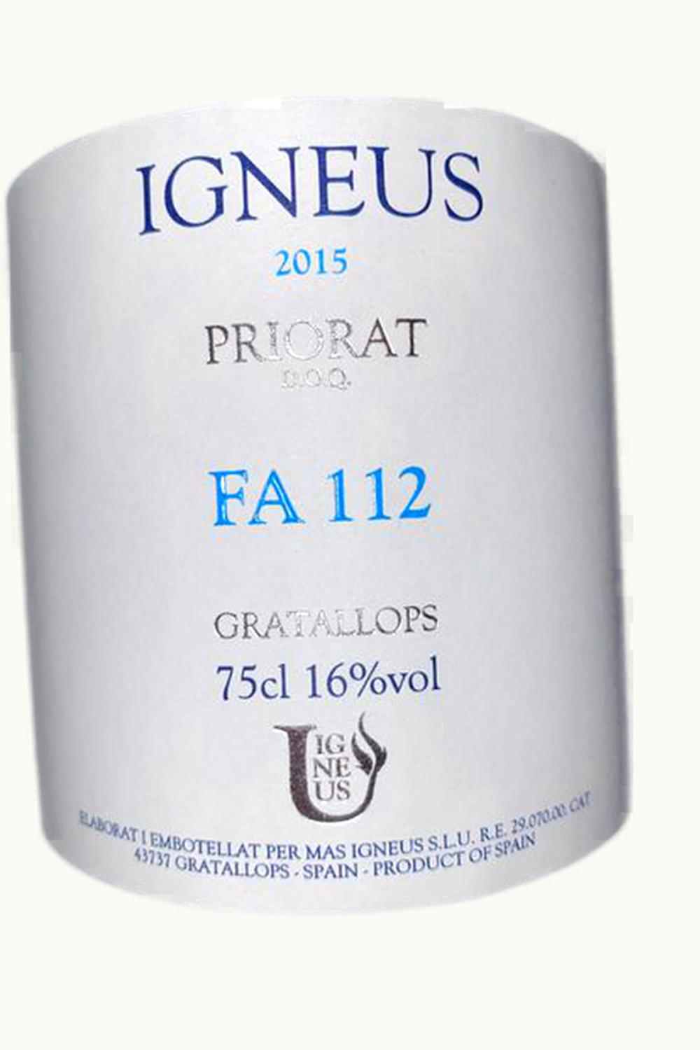 Mas Igneus Mas Igneus VInyes de Costers Fa 112 D.O.Ca. Priorat, 1997