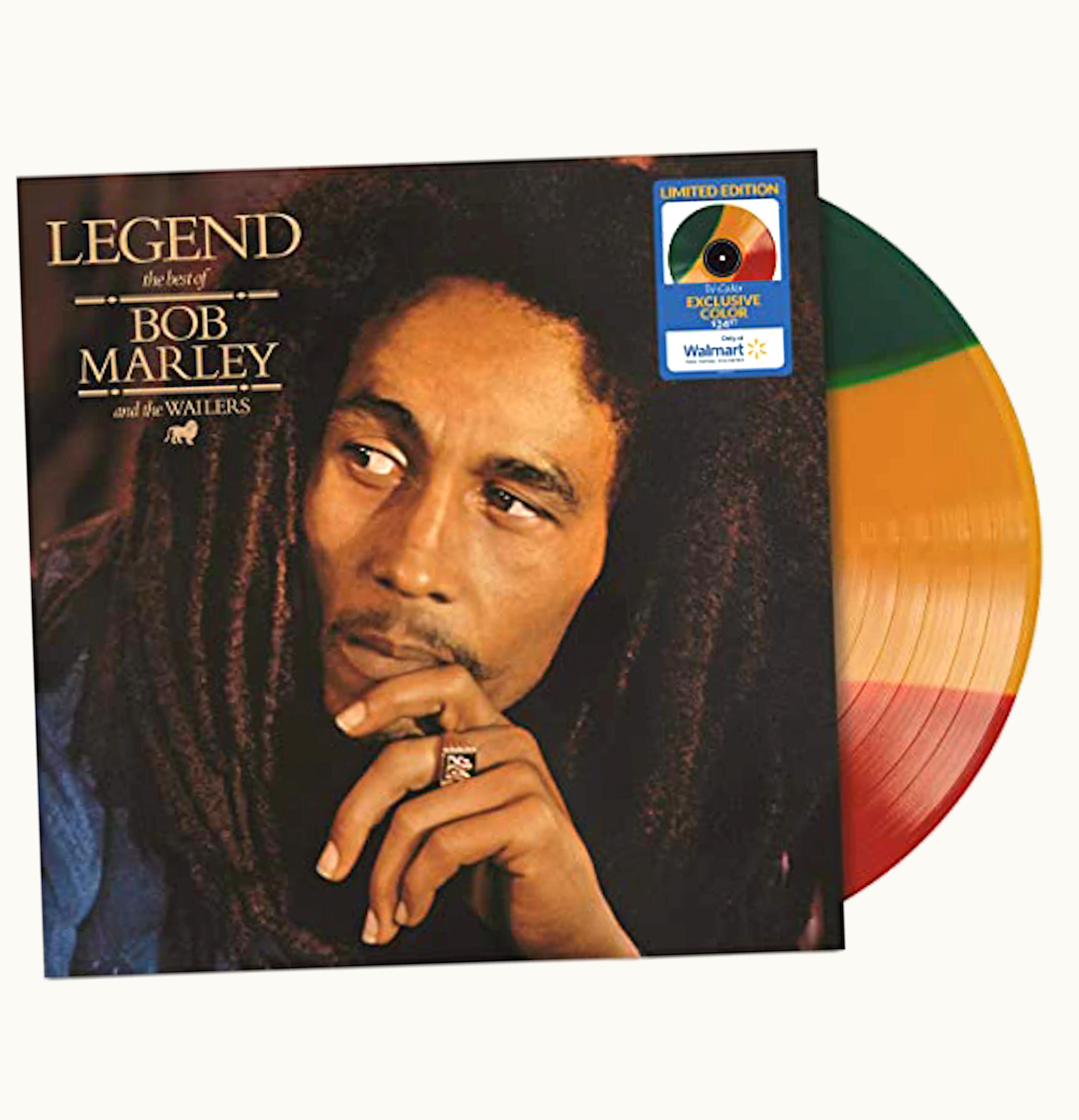 Bob Marley Bob Marley Legend The Best Of Bob Marley Limited Tri Color Rasta Vinyl Multi