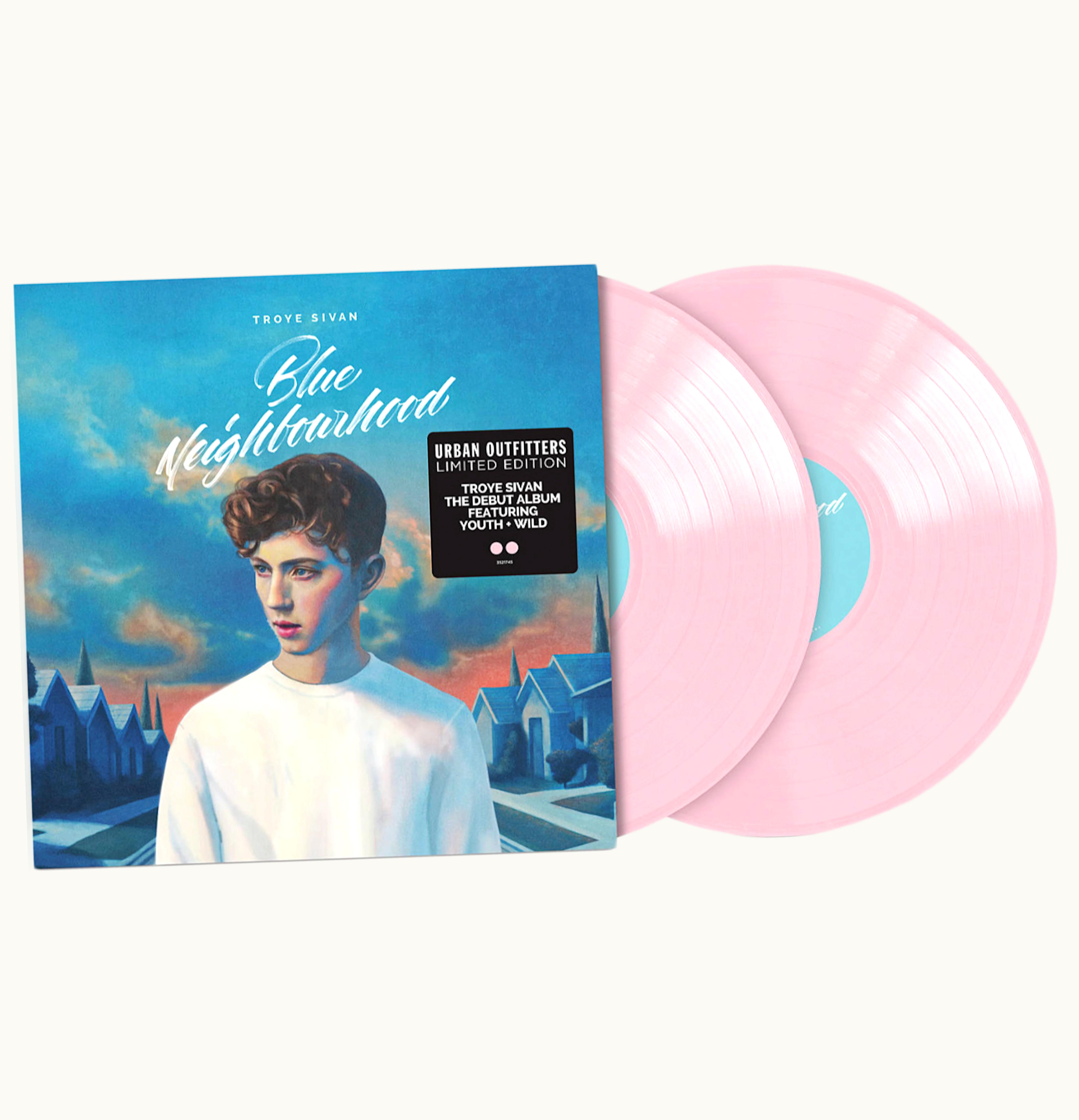 Troye Sivan Troye Sivan Blue Neighbourhood Urban Outfitters Limited 2XLP Vinyl Blue