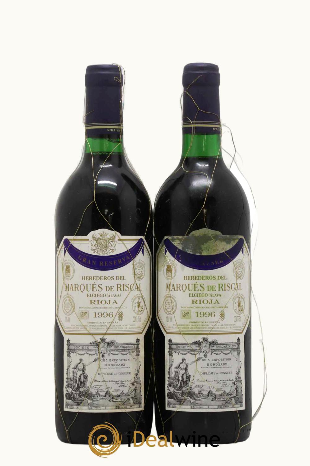 Marqués de Riscal Marqués de Riscal Gran Reserva, 1996