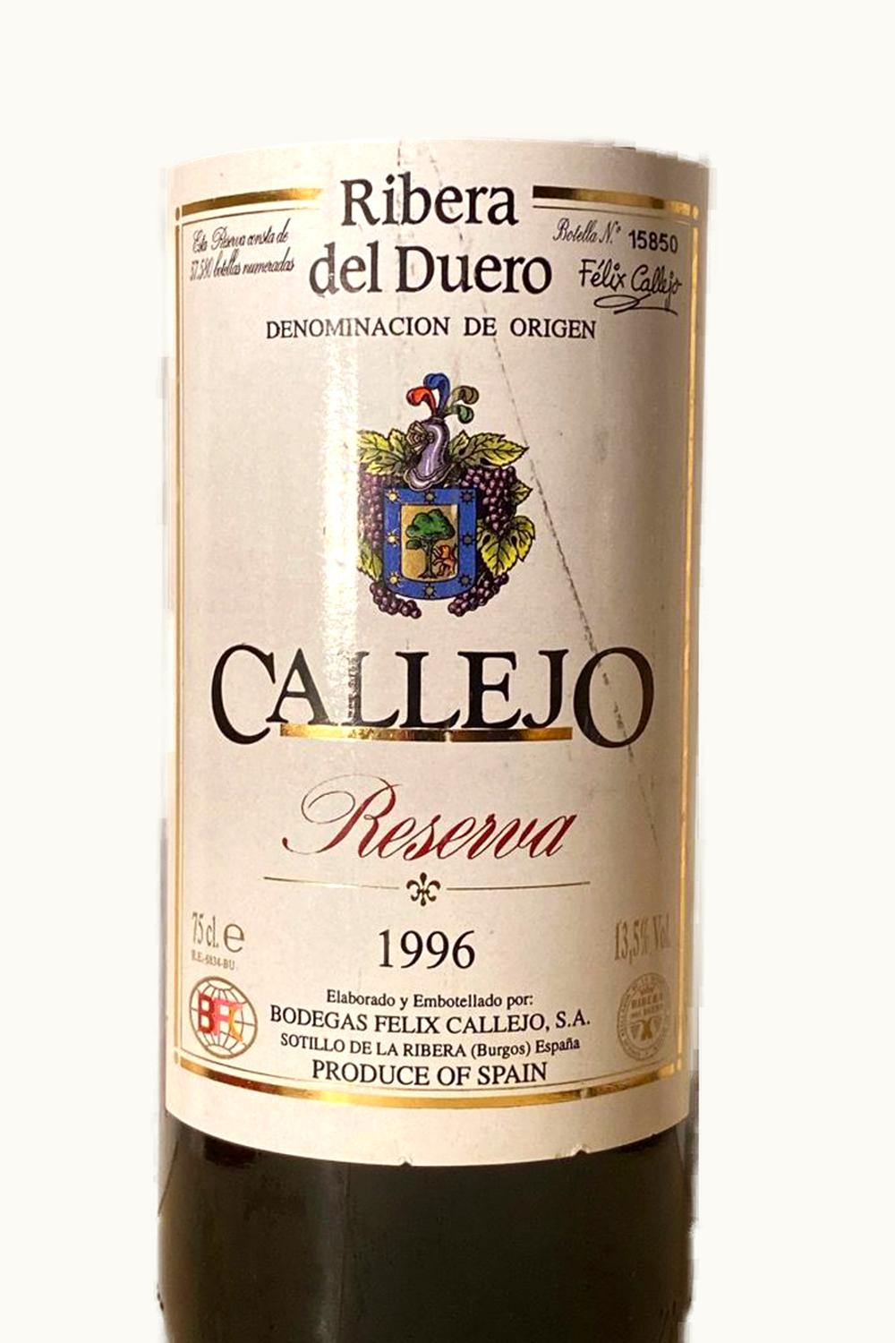 Félix Callejo Félix Callejo Crianza, 1996