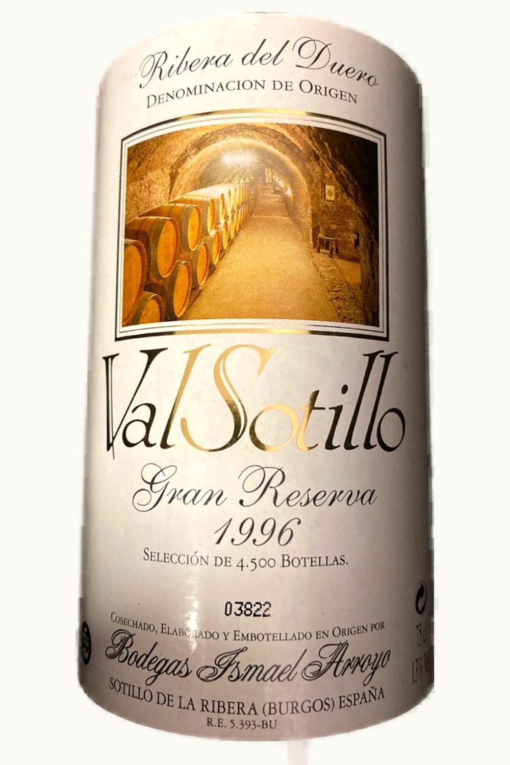Ismael Arroyo Ismael Arroyo Val Sotillo Gran Reserva, 1995