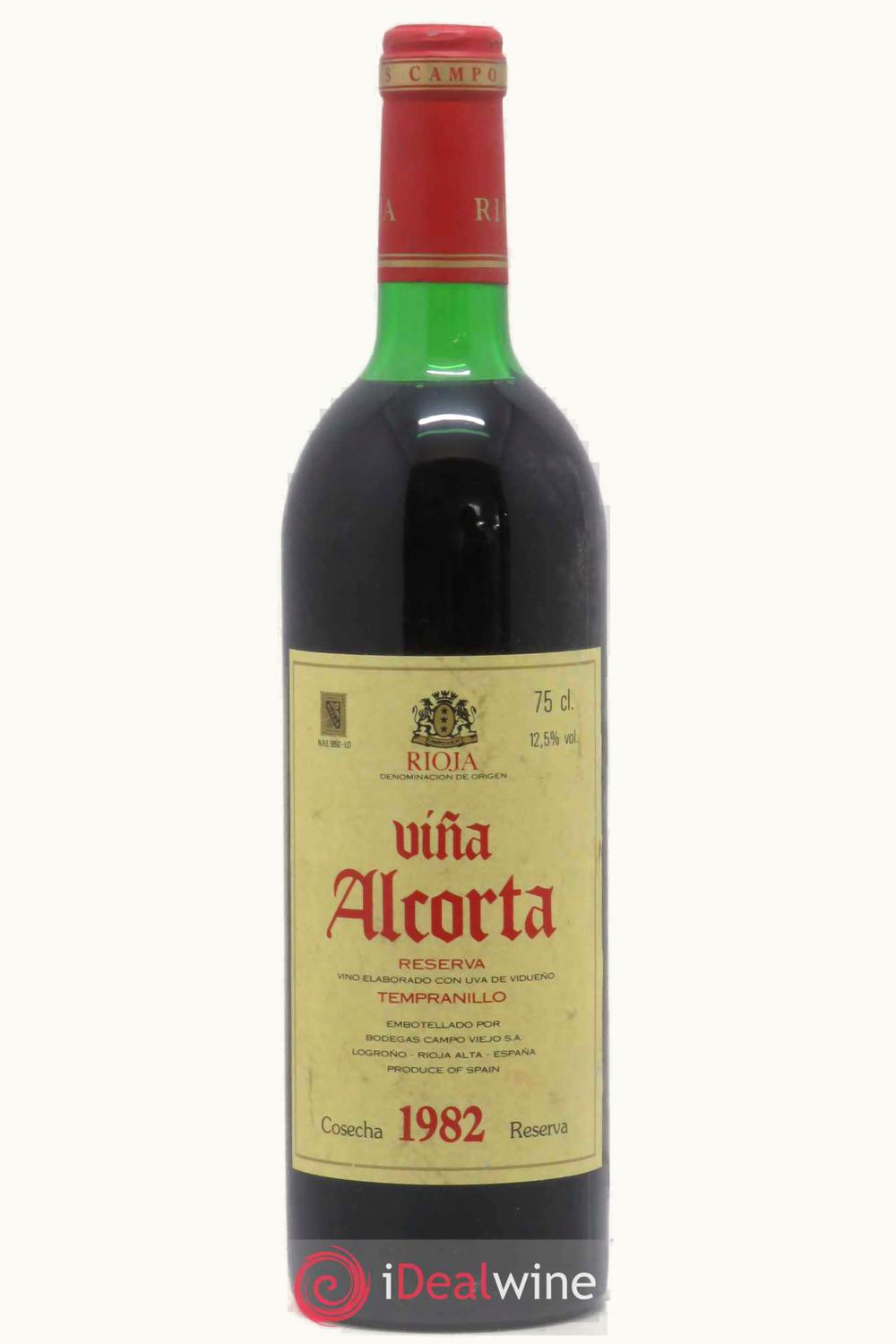 Bodegas Alcorta Bodegas Alcorta Reserva, 1995