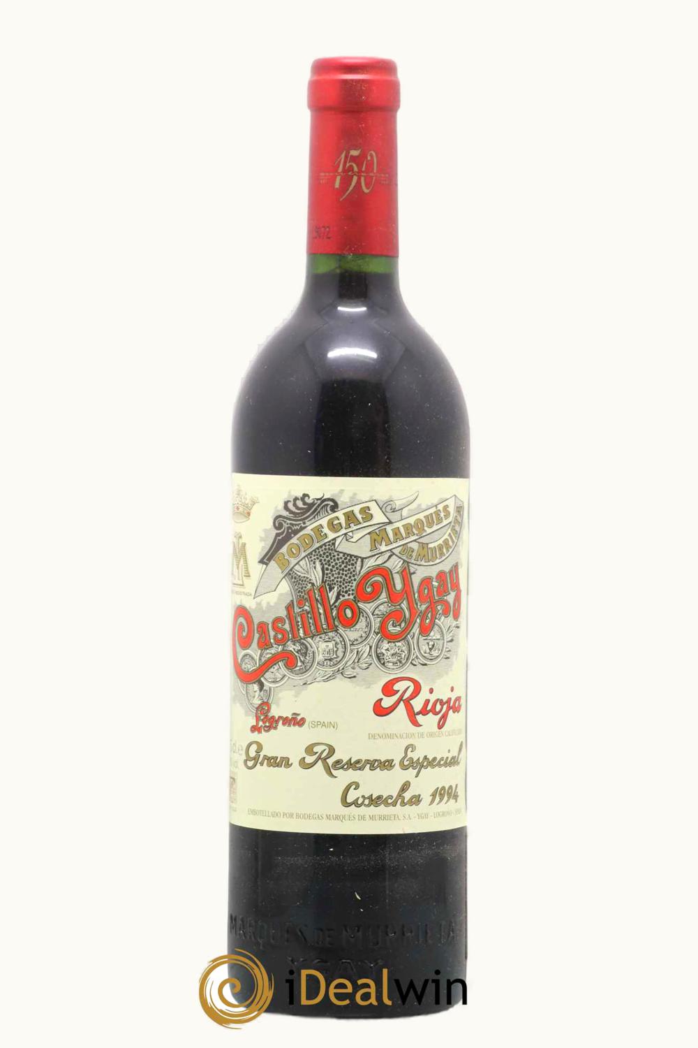 Marqués de Murrieta Marqués de Murrieta Castillo Ygay Gran Reserva Especial, 1994