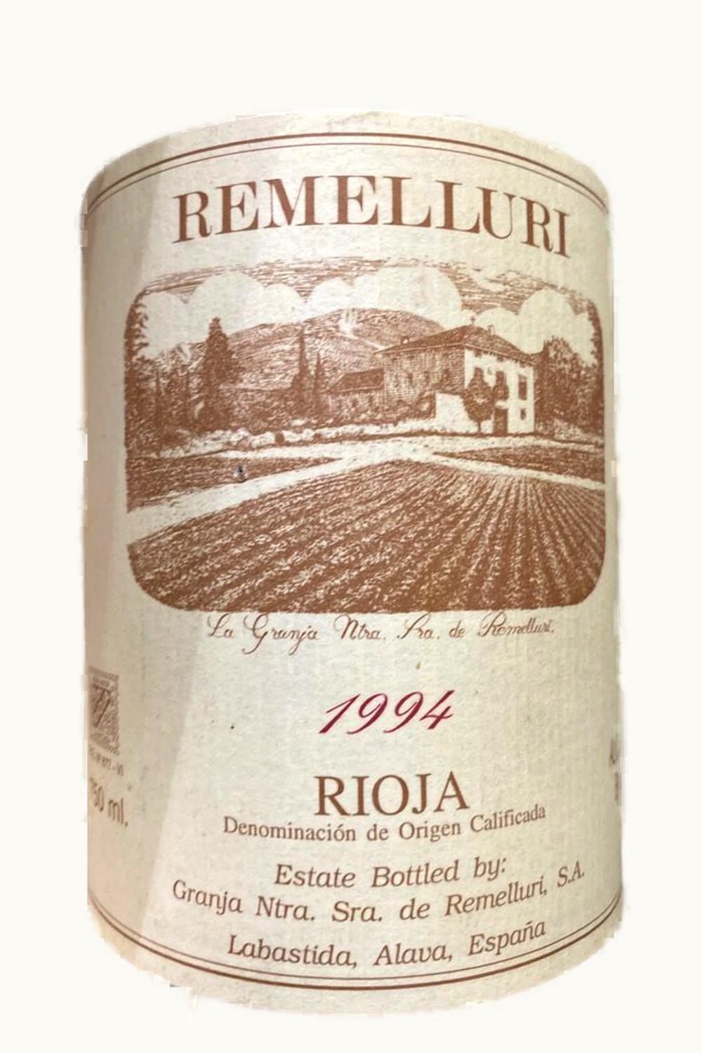 Granja de Nuestra Señora de Remelluri Reserva, 1994