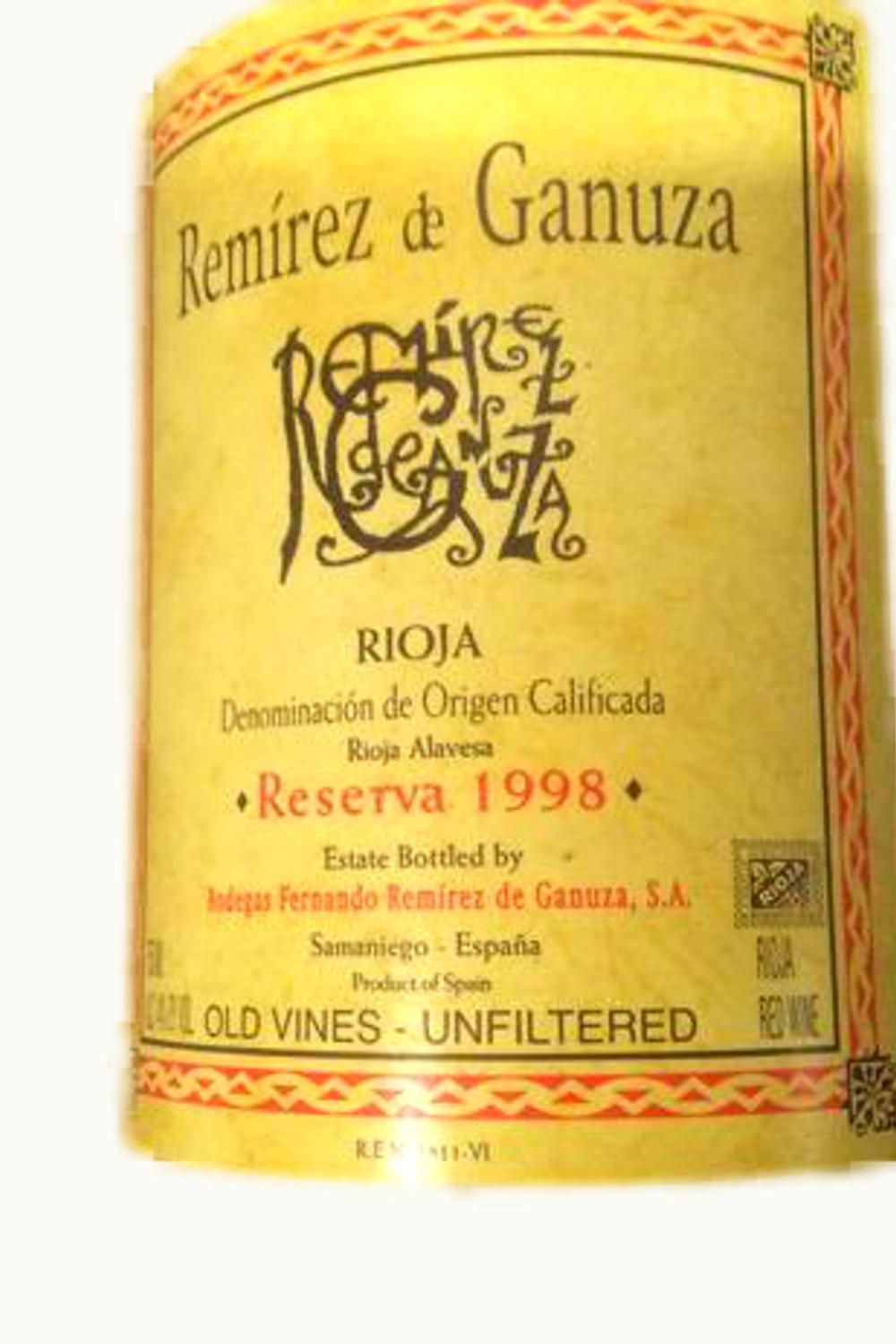 Remírez de Ganuza Remirez de Ganuza Grand RSRV Doca Rioja Alavesa, 1994
