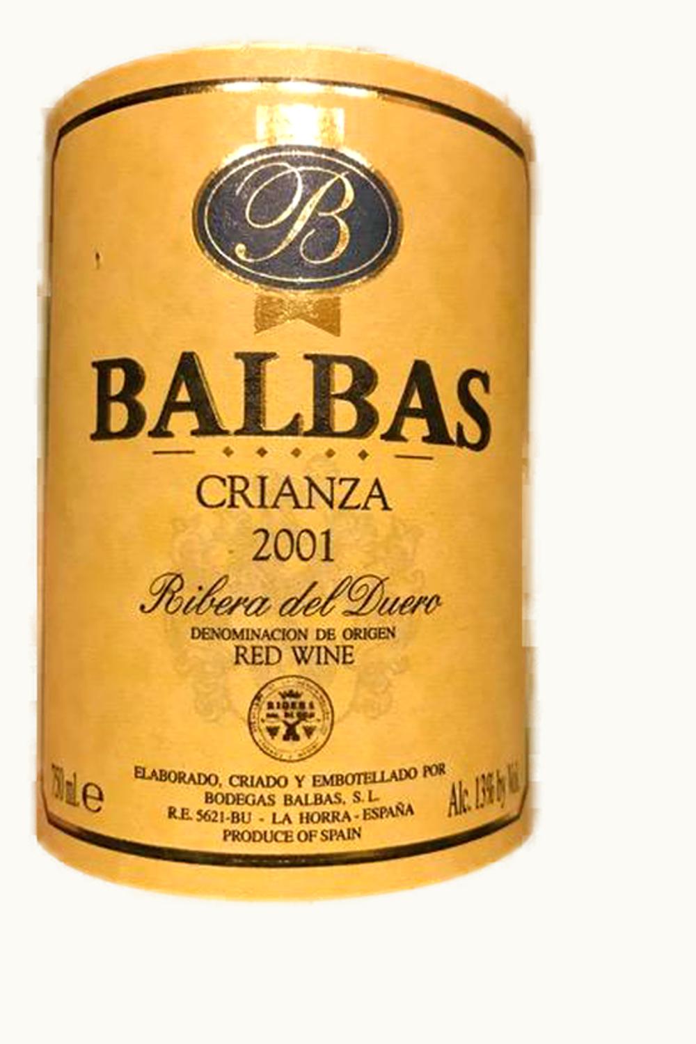 Balbás Balbas Crianza Ribera Duero, 1994