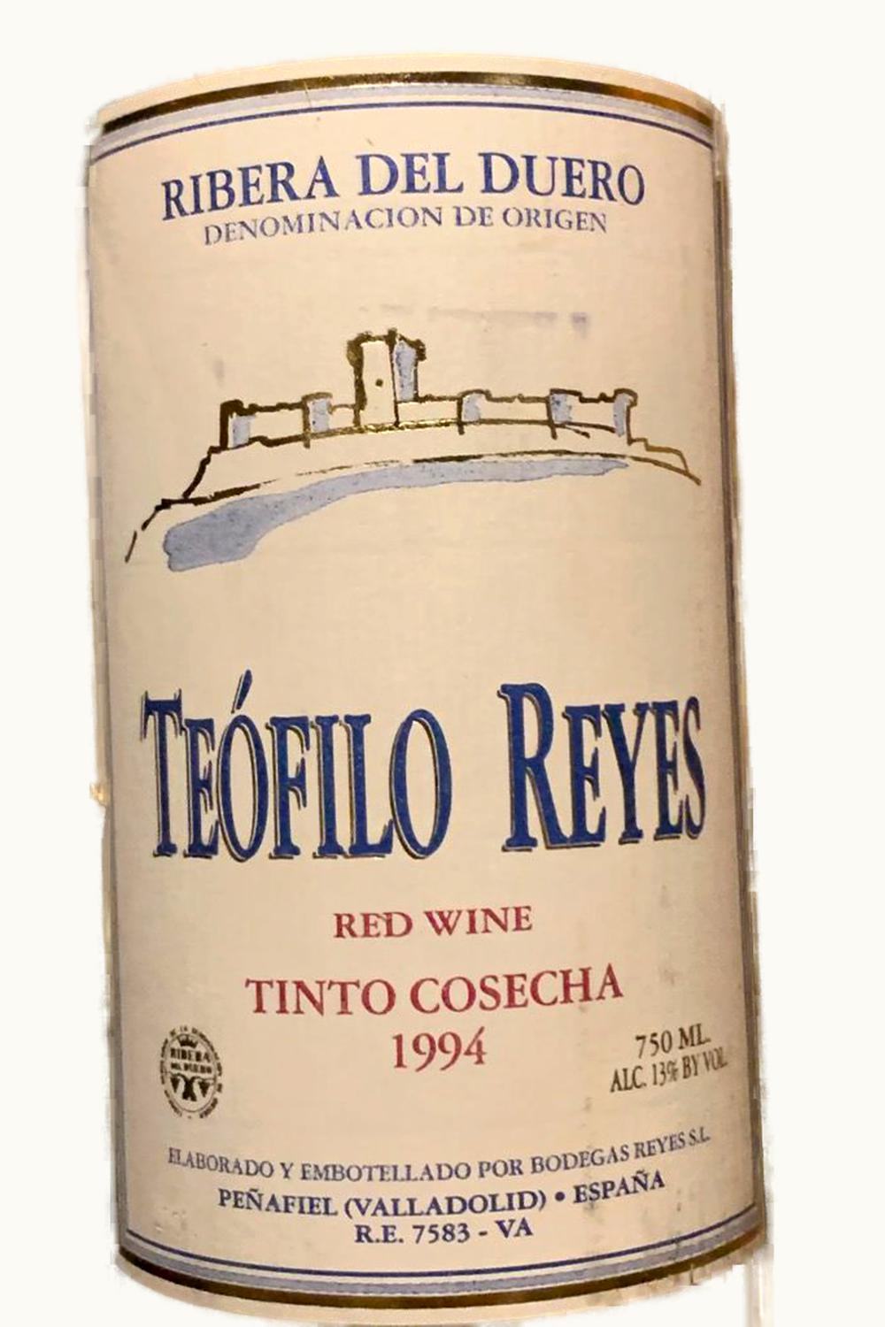 Teófilo Reyes Teofilio Reyes Crianza Ribera Duero, 1994