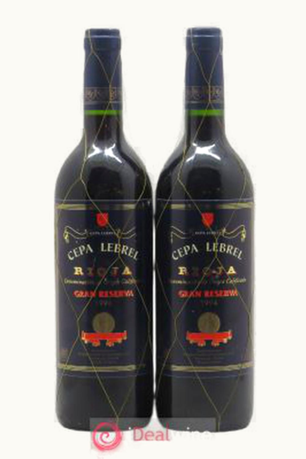 Cepas Lebrel Cepas Lebrel Grand RSRV Doca Rioja, 1994