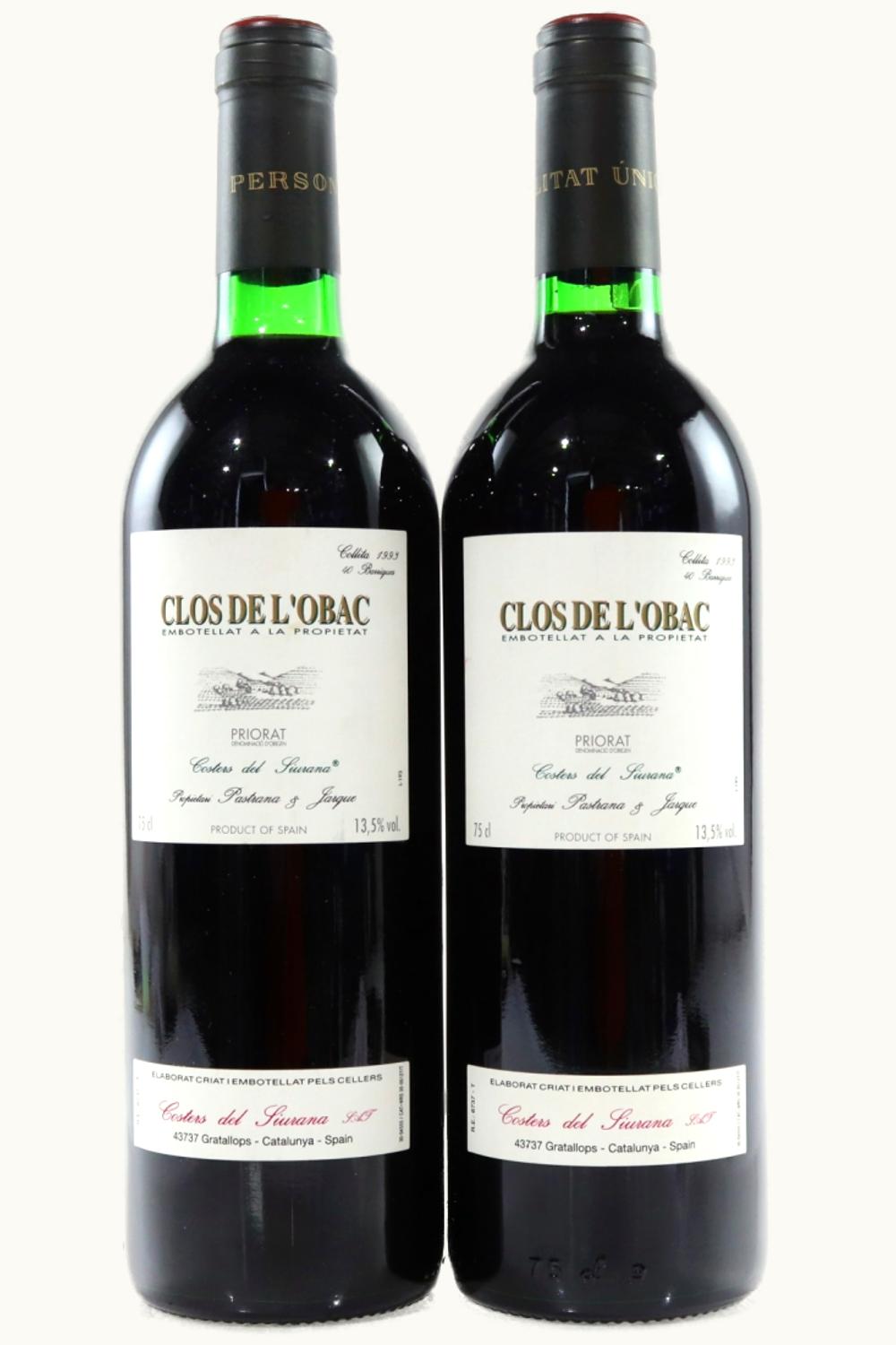 Costers del Siurana Clos de l'Obac Doca Priorat, 1993