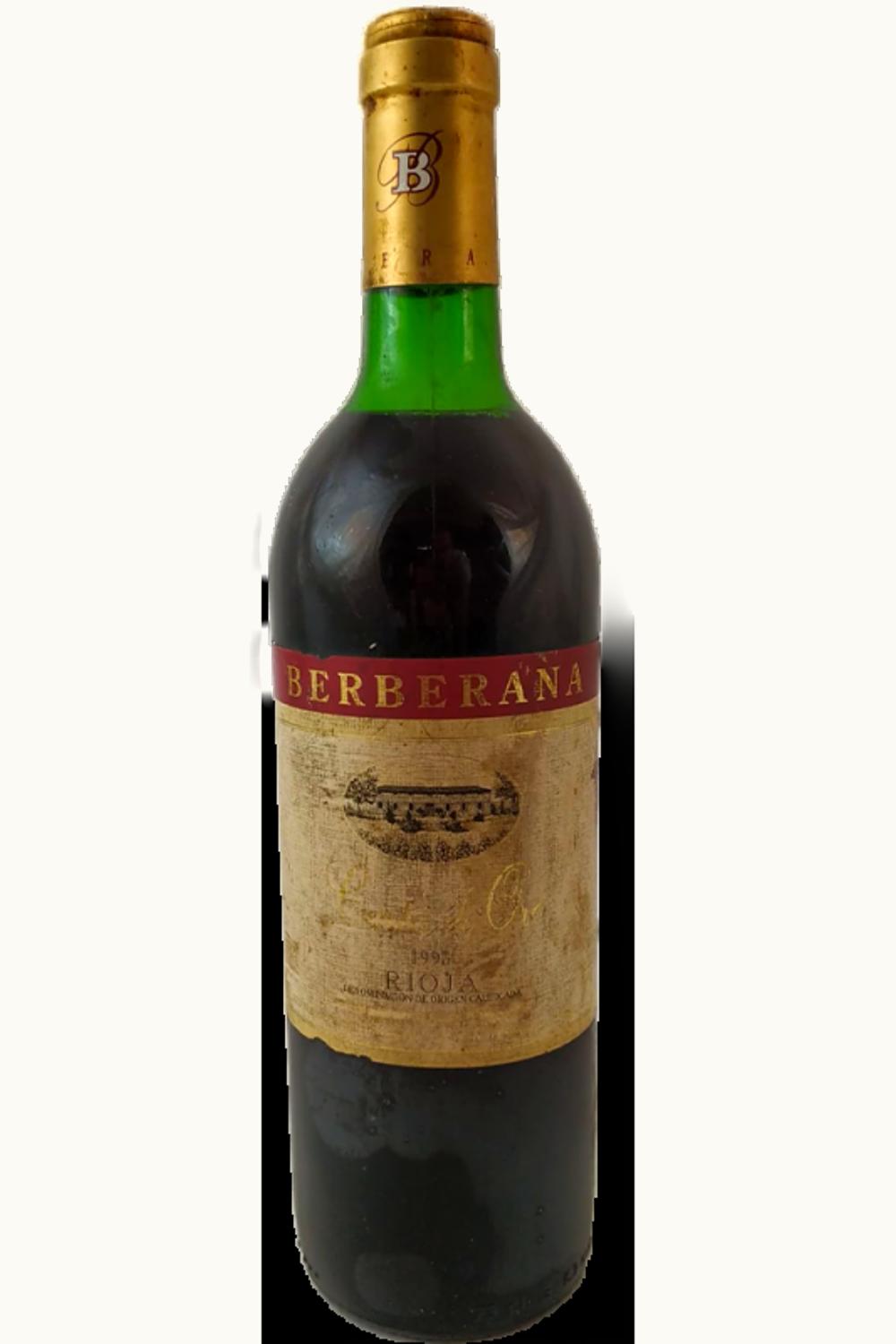 Berberana Berberana Carta de Oro Tempranillo Doca Rioja, 1993