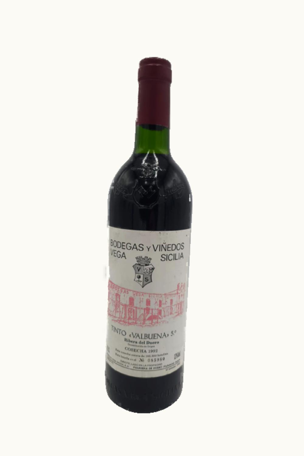 Vega Sicilia Vega Sicilia Tinto Valbuena Five Ribera Duero, 1992