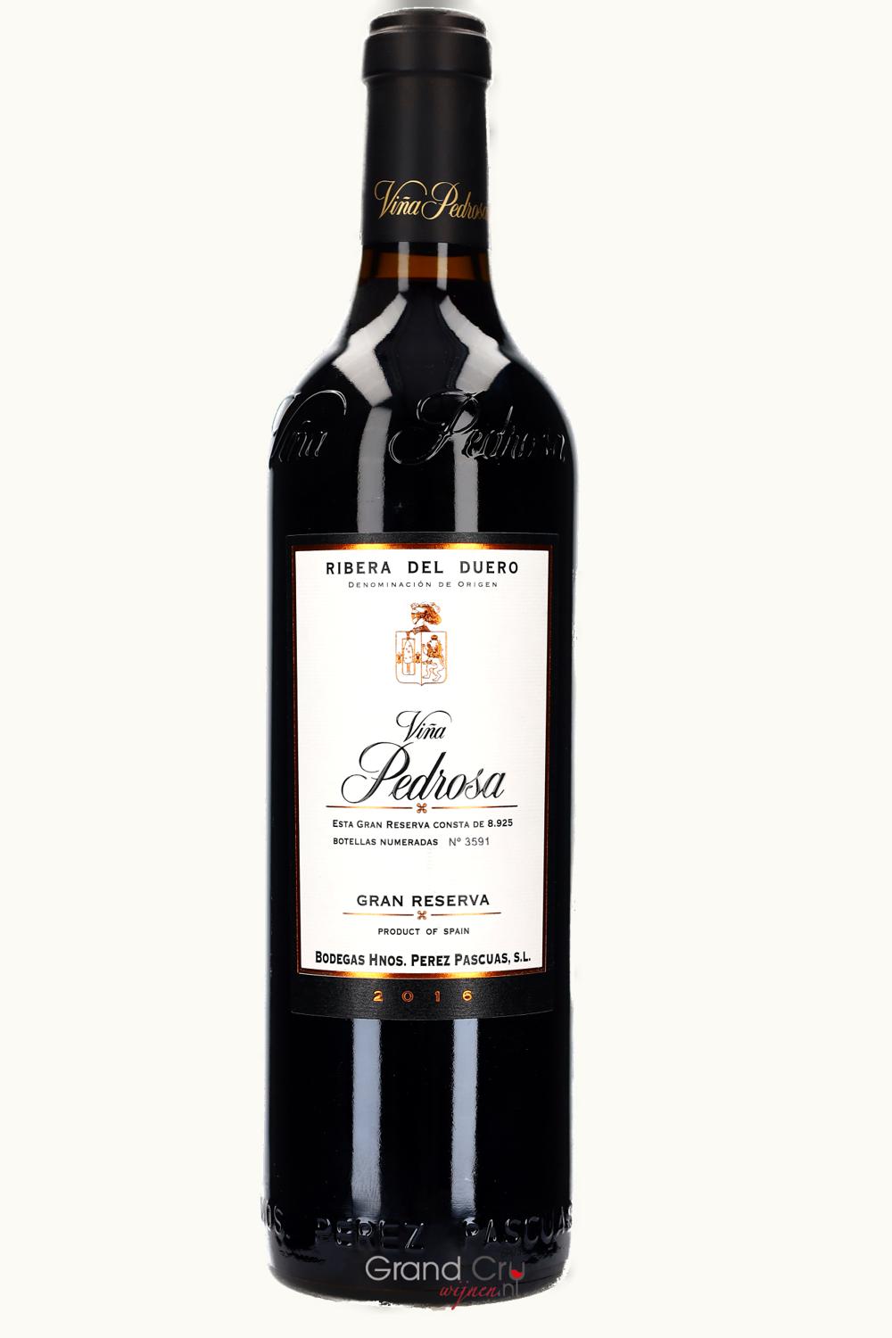 Hermanos Perez VIna Pedrosa Grand RSRV Ribera Duero, 1992