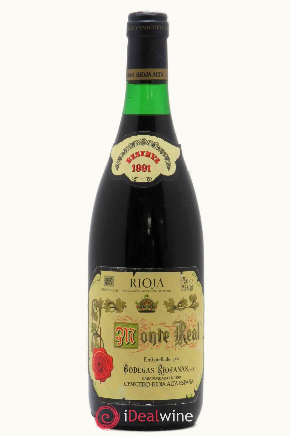 Riojana Riojana Monte Real RSRV Doca Rioja, 1991