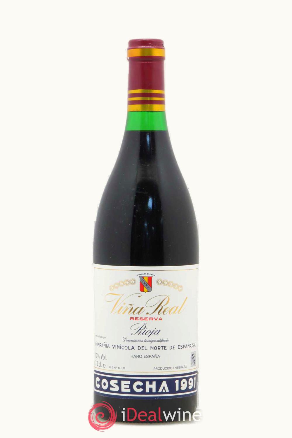 C.V.N.E. C.V.N.E. VIna Real Crianza Doca Rioja Alavesa, 1991