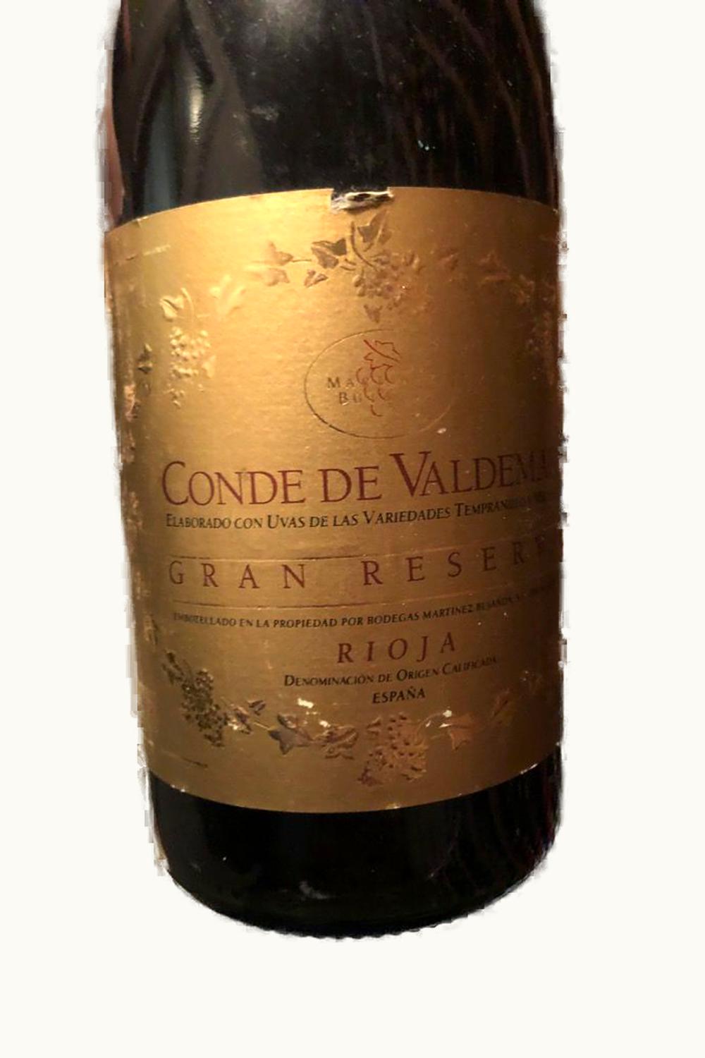 Valdemar Valdemar Conde de Grand RSRV Doca Rioja, 1990