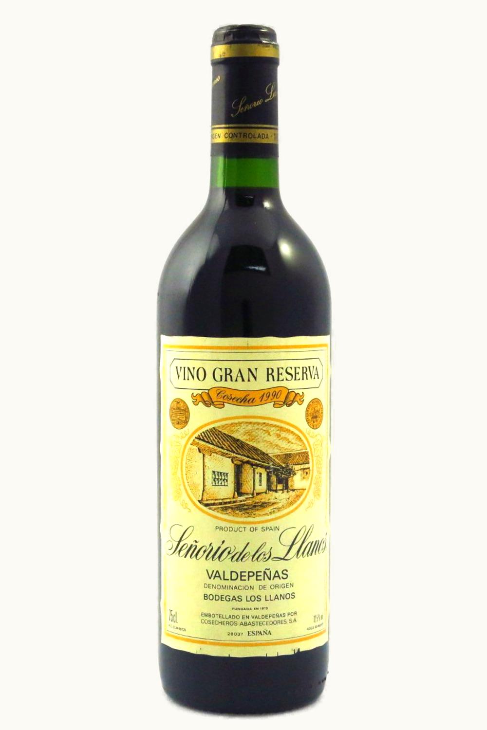 J. García Carrión J. García Carrión Senorio de los Llano Grand RSRV Valdepenas, 1990