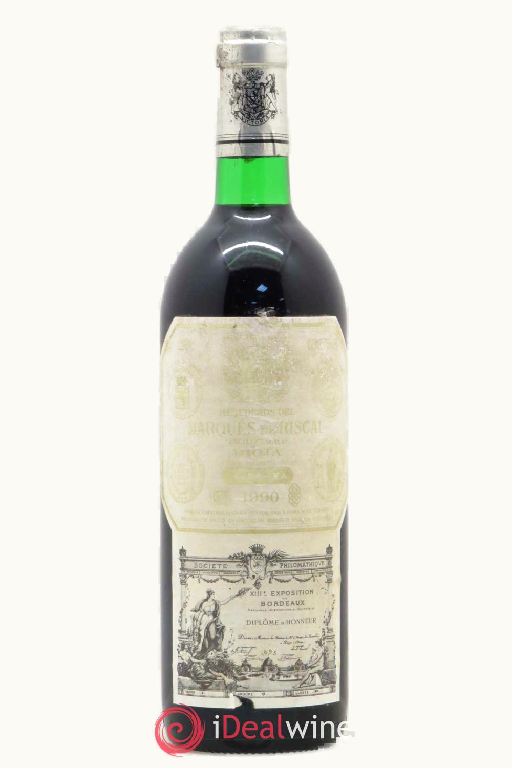Marquis de Riscal Marquis de Riscal Arienzo RSRV Doca Rioja Alavesa, 1990
