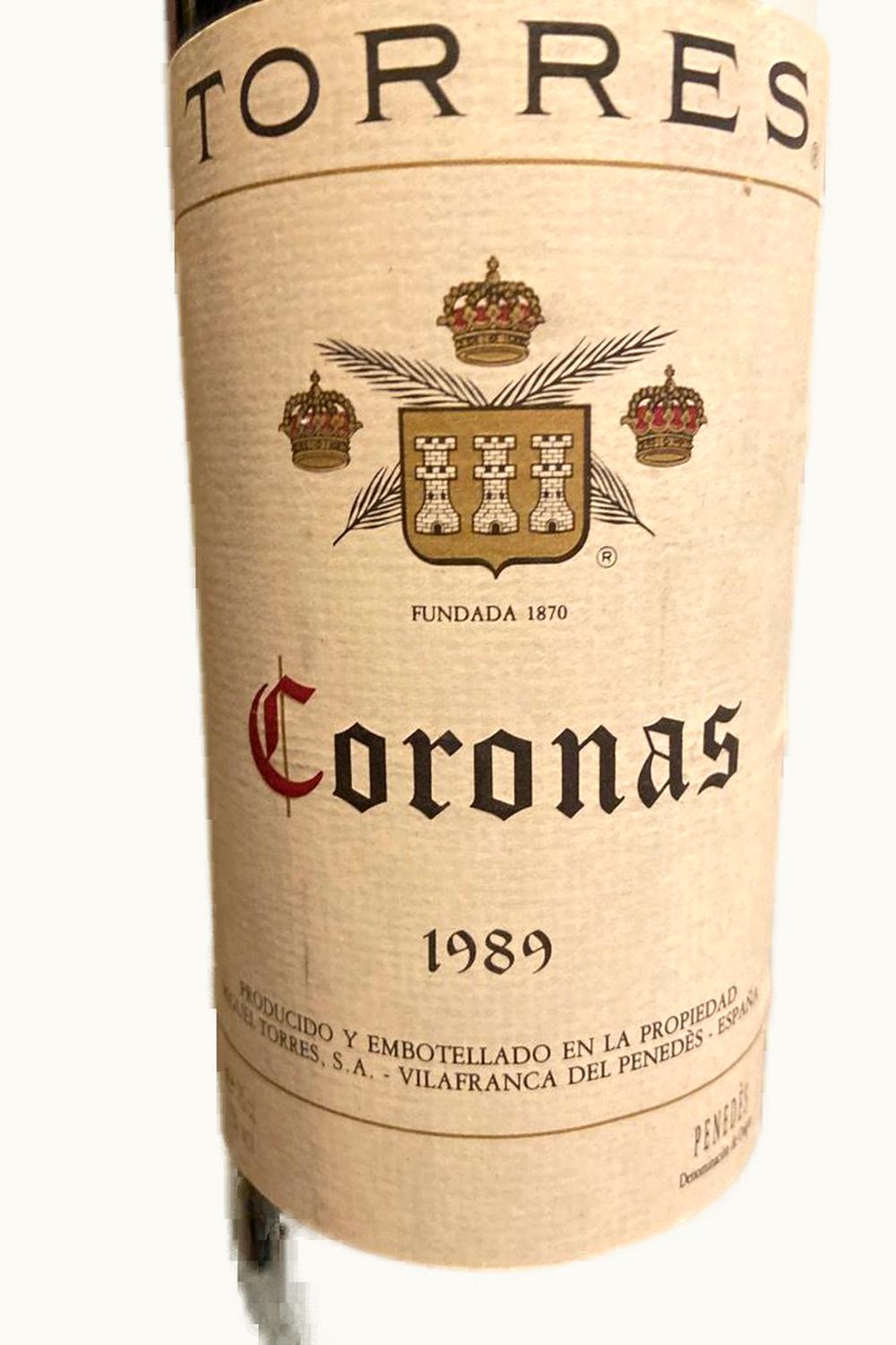 Torres Torres Corona Crianza Tempranillo Catalonia Spain, 1989