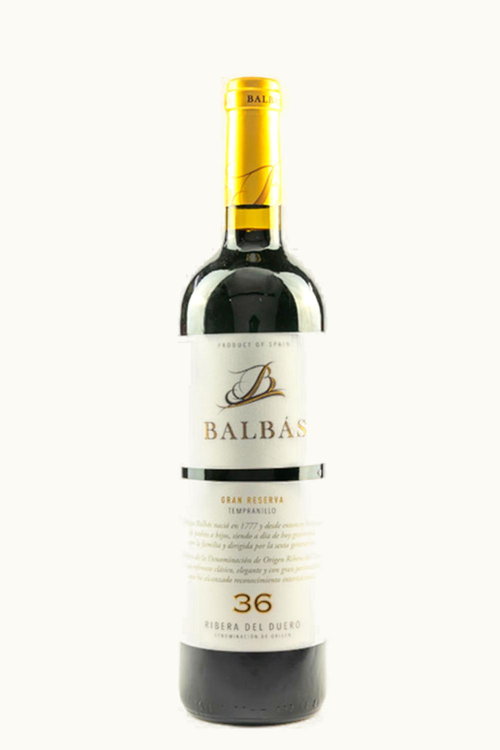Balbás Balbás Gran Reserva Ribera Duero Castilla y Leon, 1989
