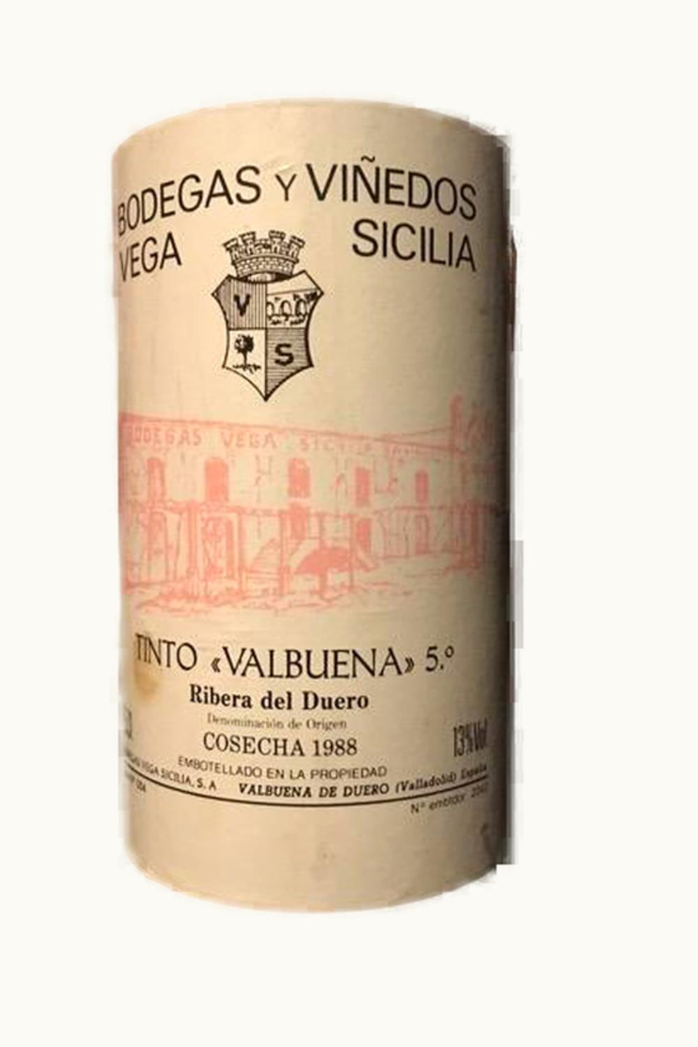 Vega Sicilia Vega Sicilia Tinto Valbuena 5 Ribera Duero Castilla y Leon Spain, 1988