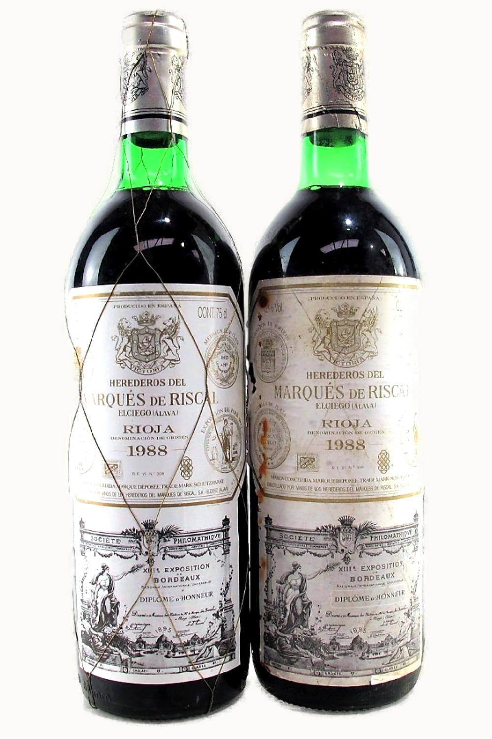 Marqués de Riscal Marqués de Riscal Grand Reserva D.O.Ca. Rioja Alavesa Spain, 1988