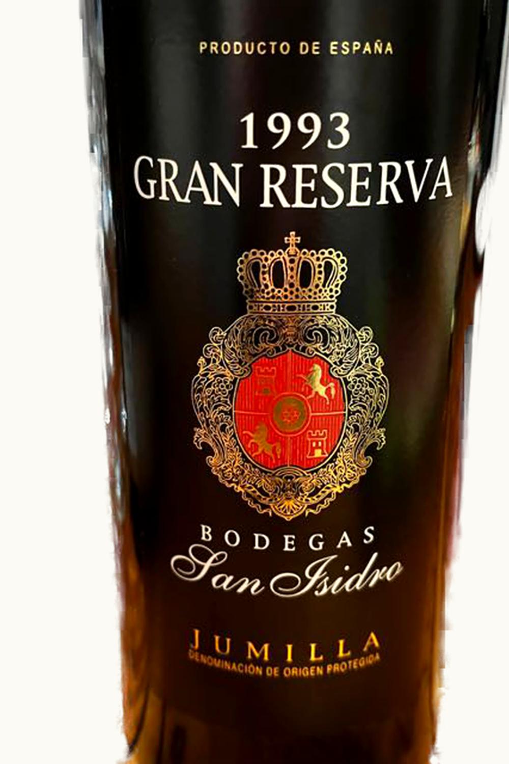 St. Ysidro St. Ysidro Grand Reserva Jumilla Murcia Spain, 1988