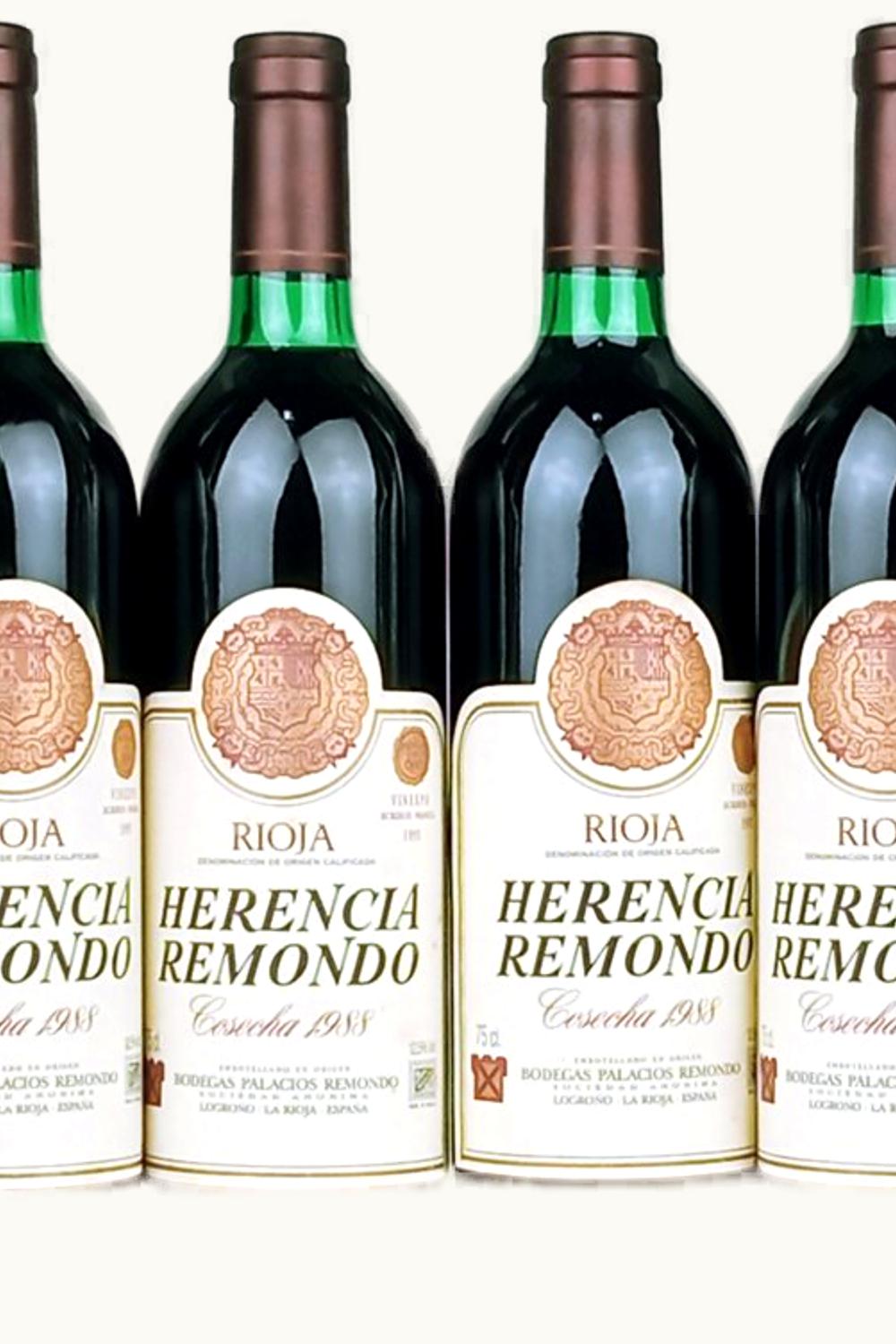 Palacio Herencia Remondo Palacio Herencia Remondo Grand Reserva D.O.Ca. Rioja Baja Oriental Spain, 1988