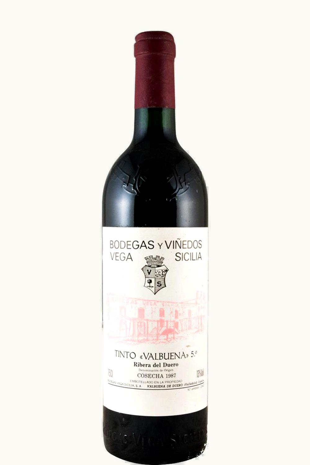 Vega Sicilia Vega Sicilia Tinto Valbuena Five Ribera Duero Castilla y León Spain, 1987