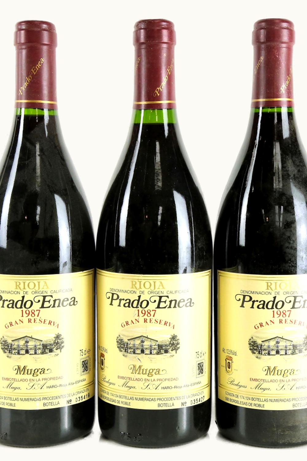 Muga Prado Enea Grand Reserva D.O.Ca. Rioja Alta Spain, 1987