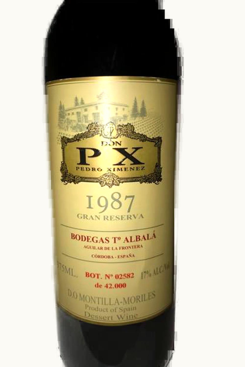 Toro Albala Toro Albala Don Pedro Ximénez, 1987